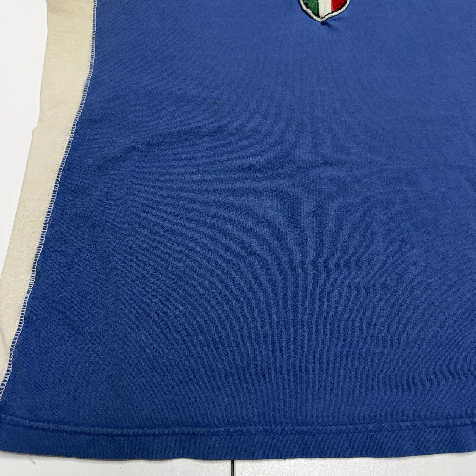 Vintage Vintage Bongo Mens Italia T Shirt Blue Short Sleeve Size US XXL / EU 58 / 5 - 6 Thumbnail