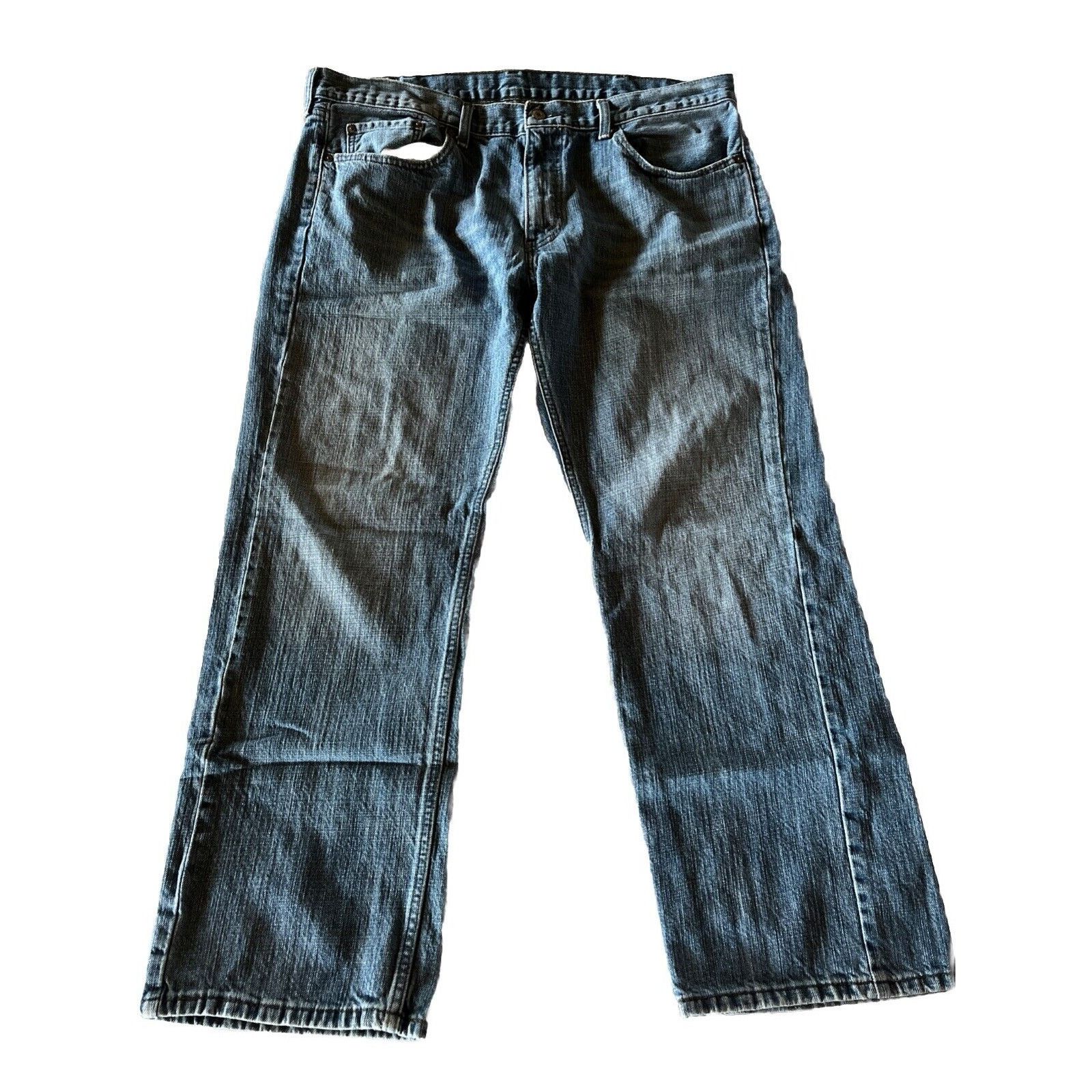 Levi's Levi’s 559 Jeans Mens 38x30 Blue Denim Outdoor Y2K Med Wash Size US 39 - 1 Thumbnail