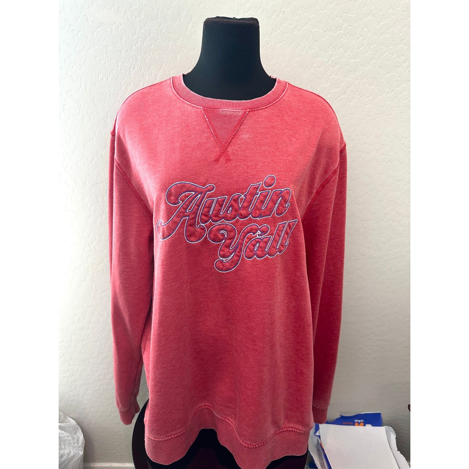 Other ACL LIVE Austin Y’all Red Crewneck Sweatshirt Graphic | XL Size US XL / EU 56 / 4 - 2 Thumbnail