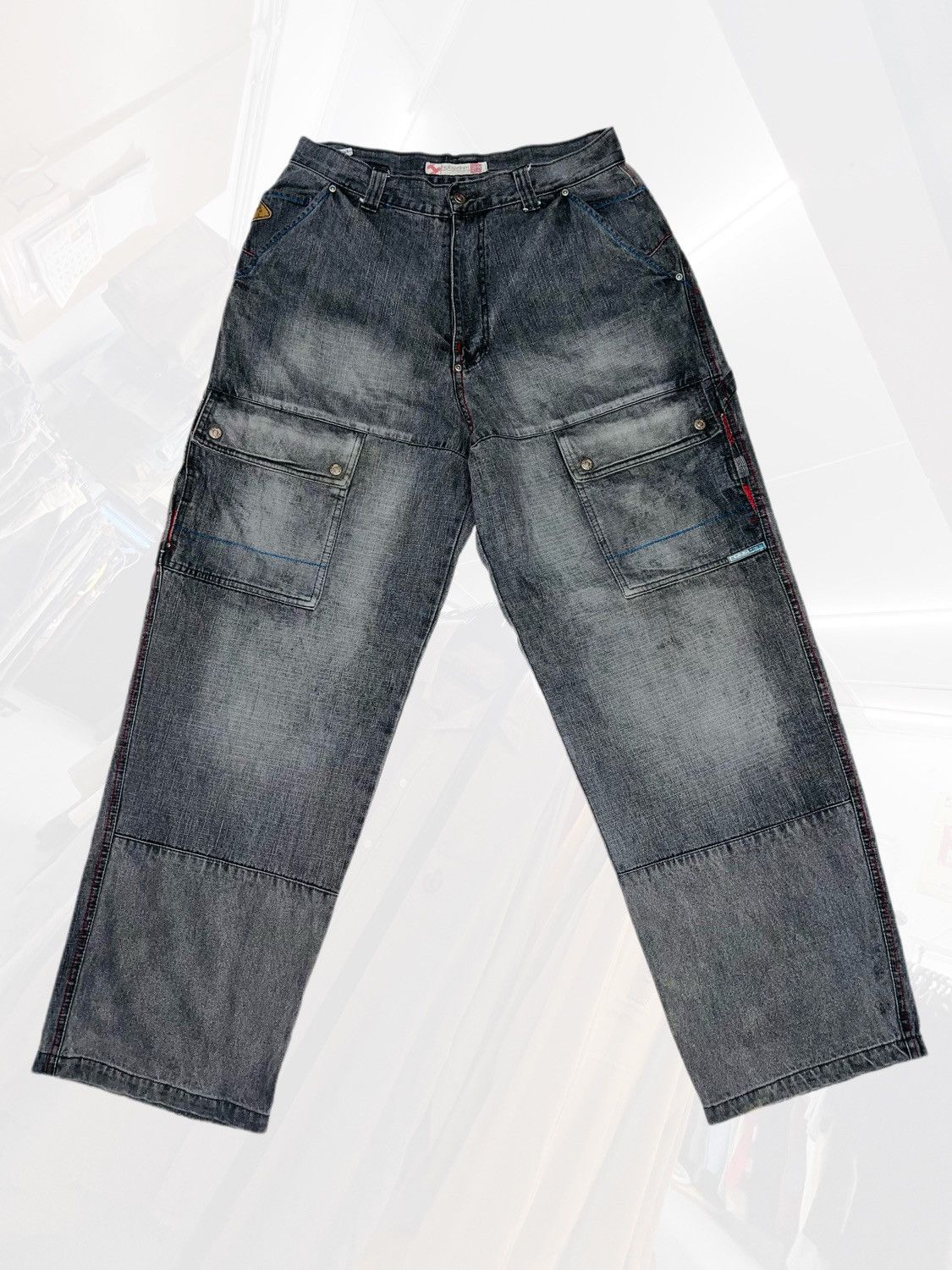 Hobo × JNCO × Vintage Vintage y2k Baggy Hobodnm Rap Sk8 Hiphop Pants Size US 34 / EU 50 - 1 Thumbnail
