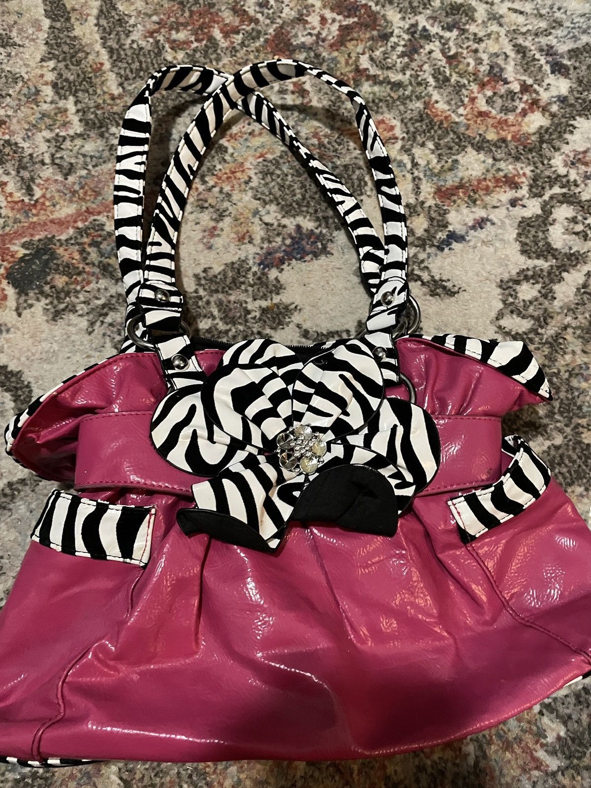Other Y2K zebra print purse Size ONE SIZE - 12 Thumbnail