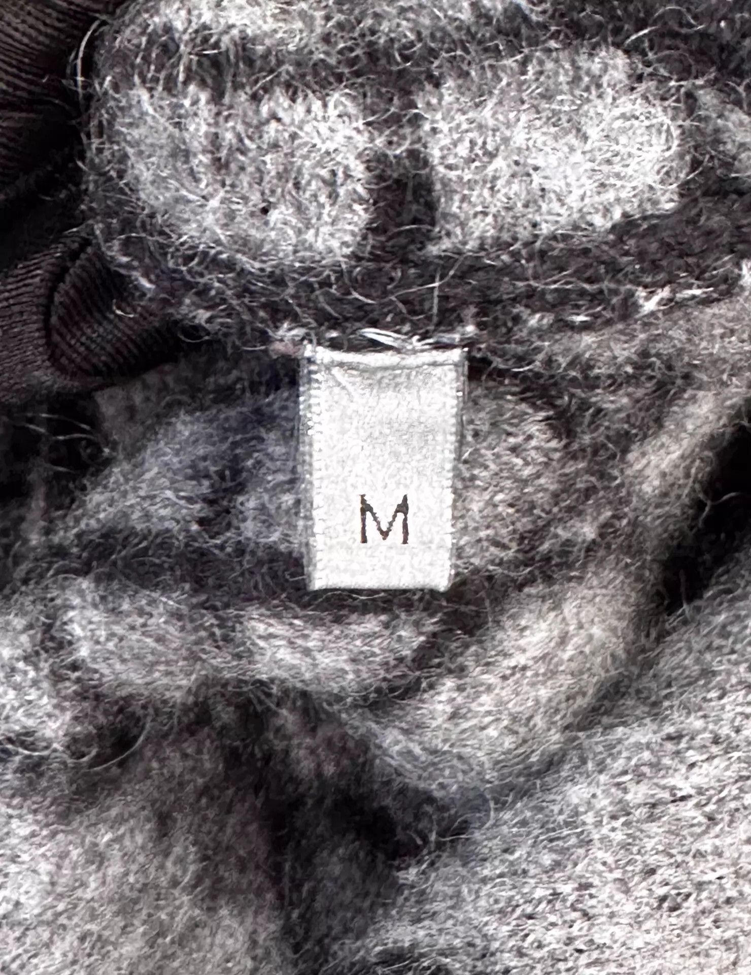 Dior Men's Dior Icons Cashmere M Black Cannage Half-Zip Hoodie Size US M / EU 48-50 / 2 - 6 Thumbnail
