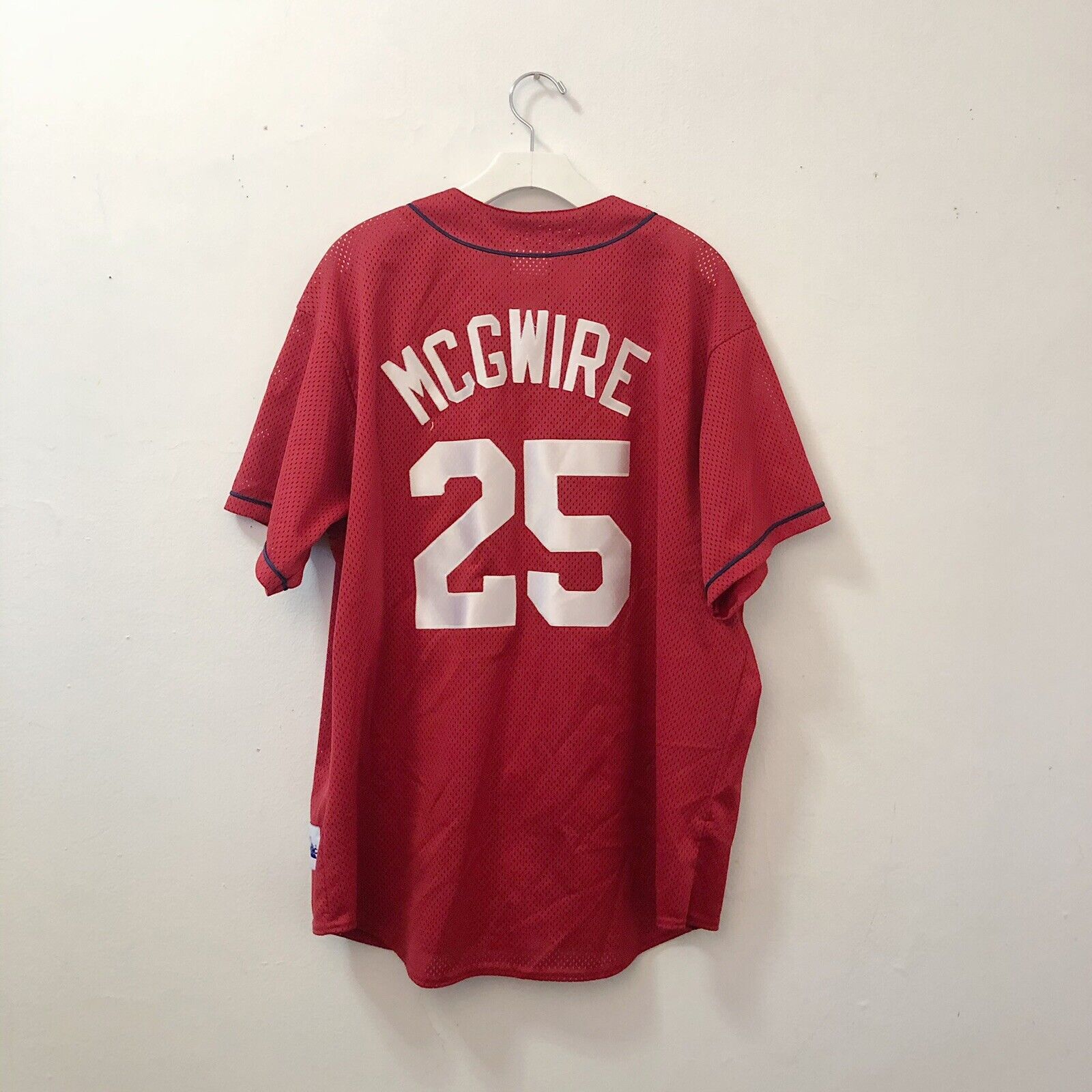 Majestic 2000s Mark McGwire #25 Majestic St Louis Cardinals Jersey Size US XL / EU 56 / 4 - 1 Thumbnail