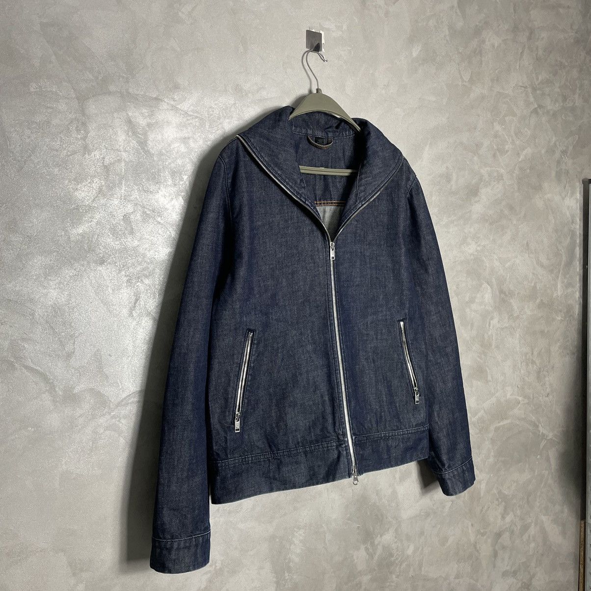 Y-3 Y-3 Yohji Yamamoto 2007 Full Zip Denim Jacket Size US M / EU 48-50 / 2 - 10 Thumbnail