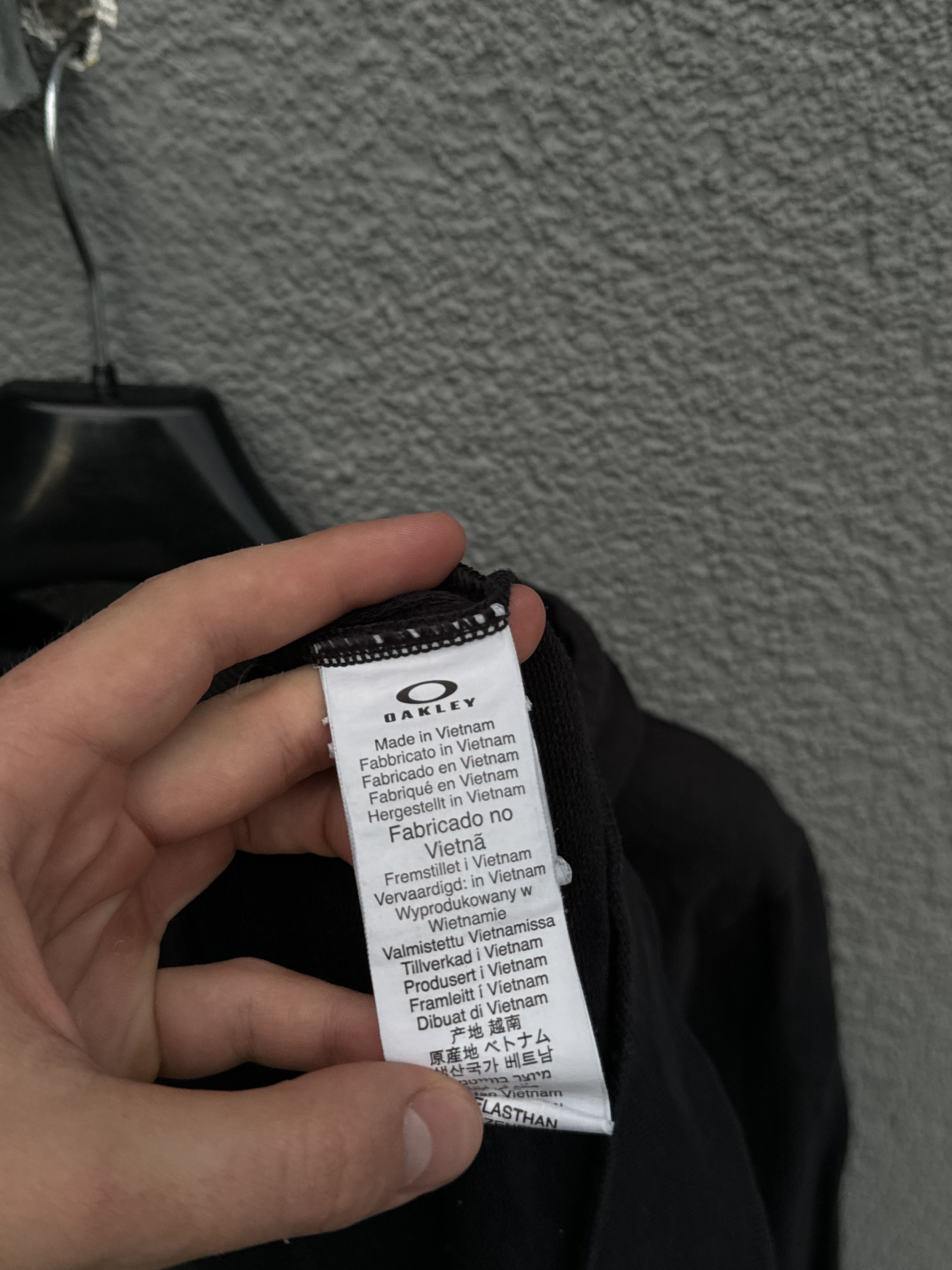 Oakley Oakley Black Hoodie Big Logo Black L Size US L / EU 52-54 / 3 - 7 Thumbnail