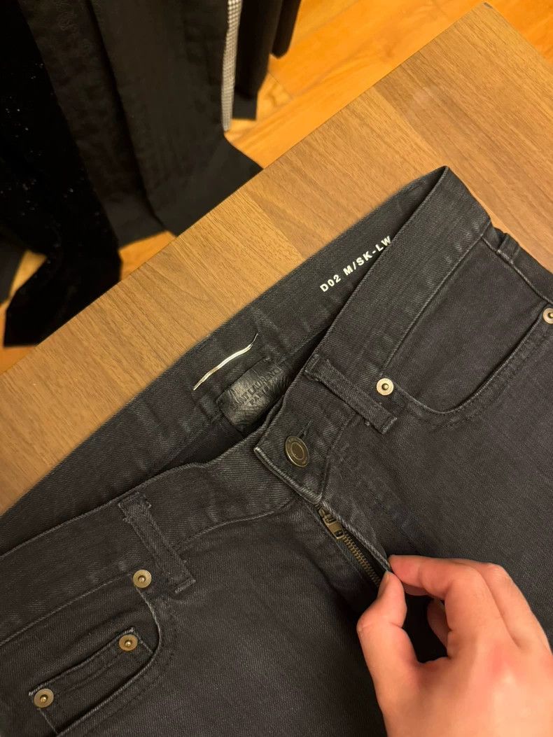 Saint Laurent Paris Saint Laurent Paris 15fw Runway Black D02 Basic Jeans Size US 30 / EU 46 - 3 Thumbnail