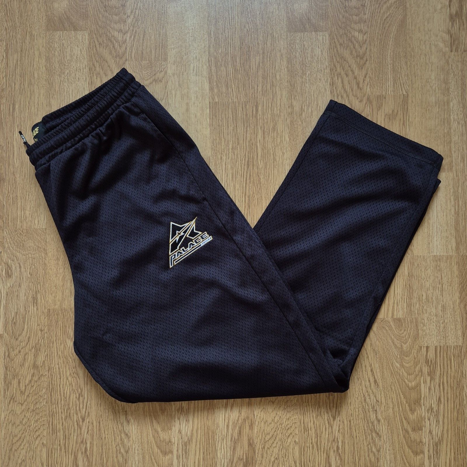 Avirex × Palace Palace x Avirex Mesh Joggers Black Small Brand New FW24 Size US 30 / EU 46 - 1 Thumbnail