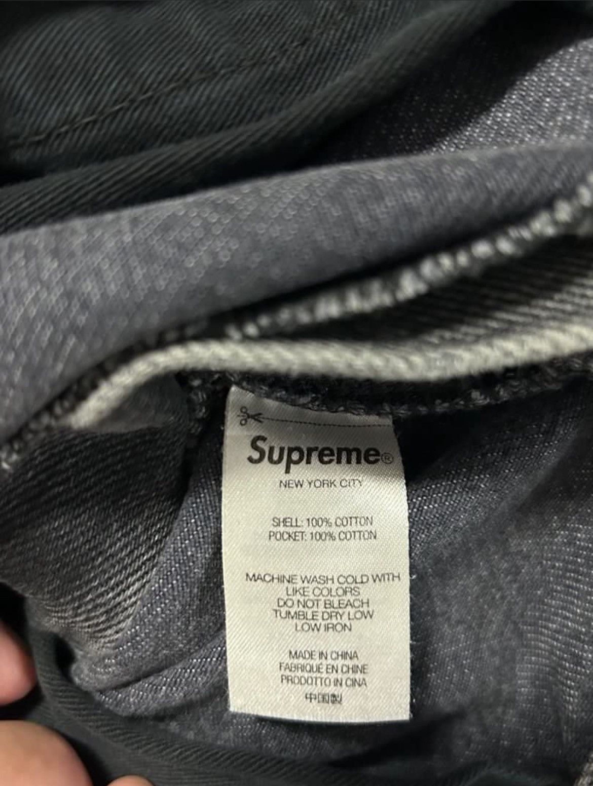 Supreme Supreme Double Knee Utility Pants, Black Wash, Size 32 Size US 32 / EU 48 - 5 Thumbnail