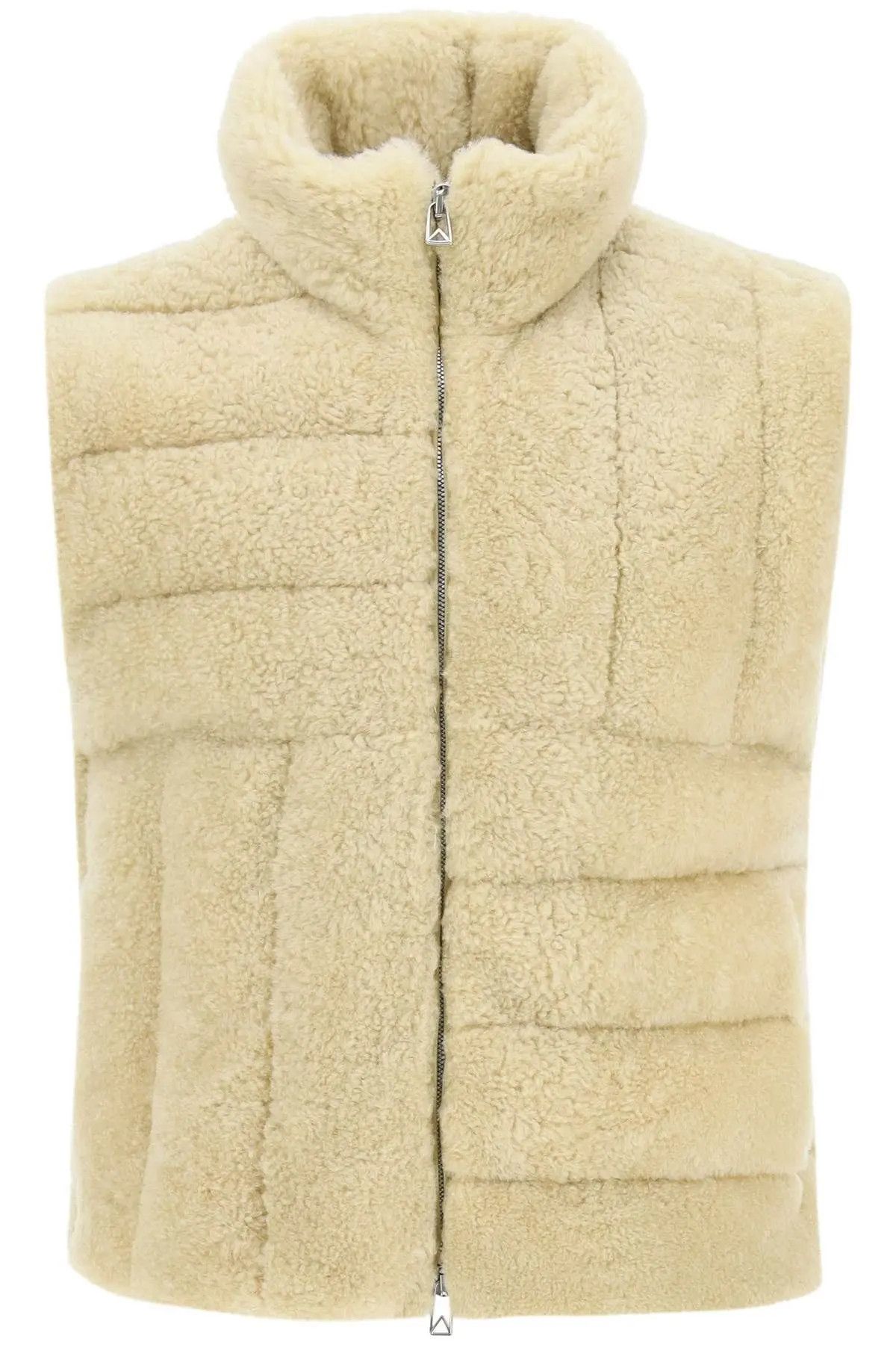 image of Bottega Veneta O1Loc1C0324 685418 Gilet In Beige, Men's (Size Medium)