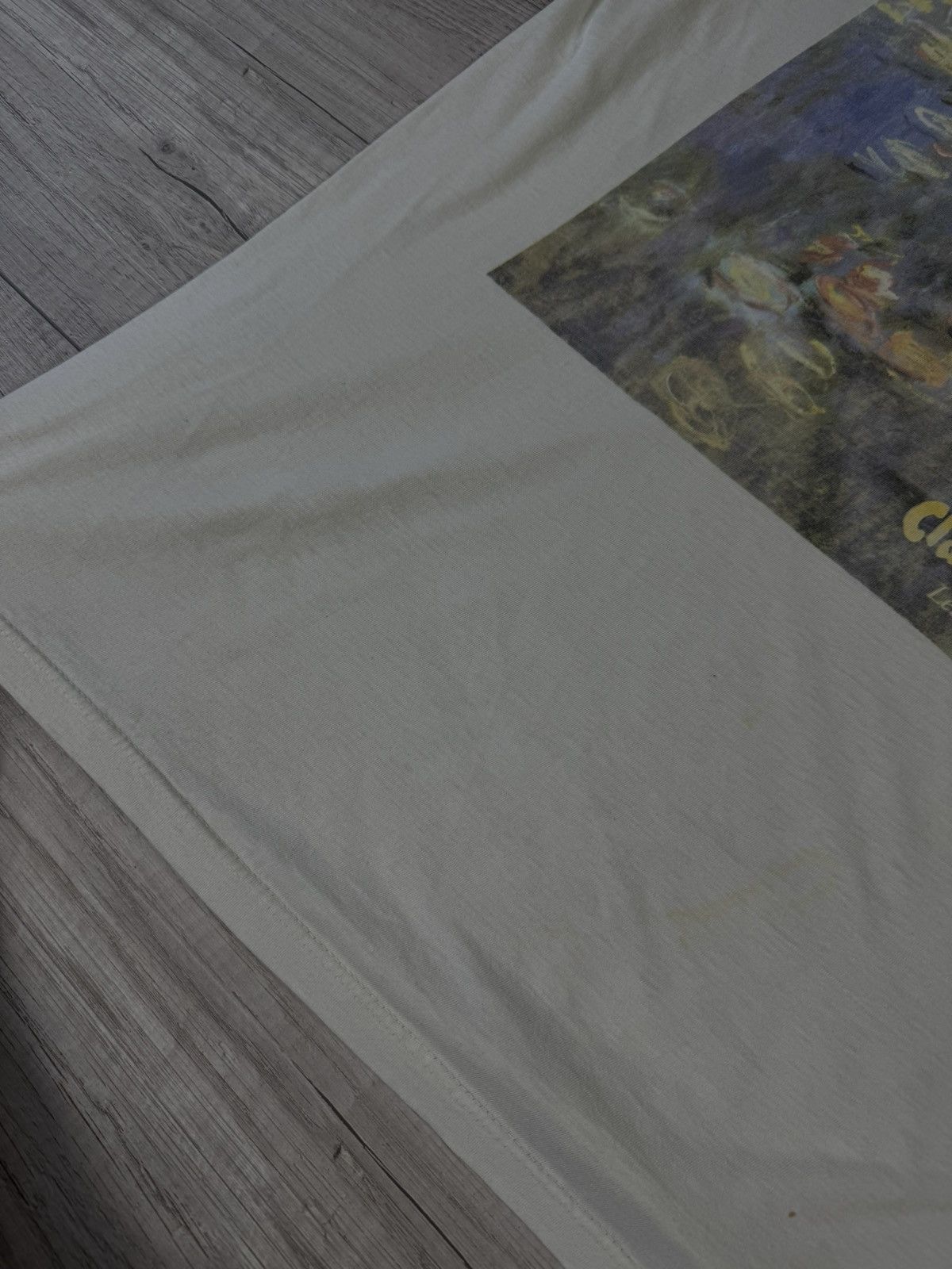 Vintage Claude Monet Les Nympheas Vintage Art Tee Size L Size US L / EU 52-54 / 3 - 5 Thumbnail