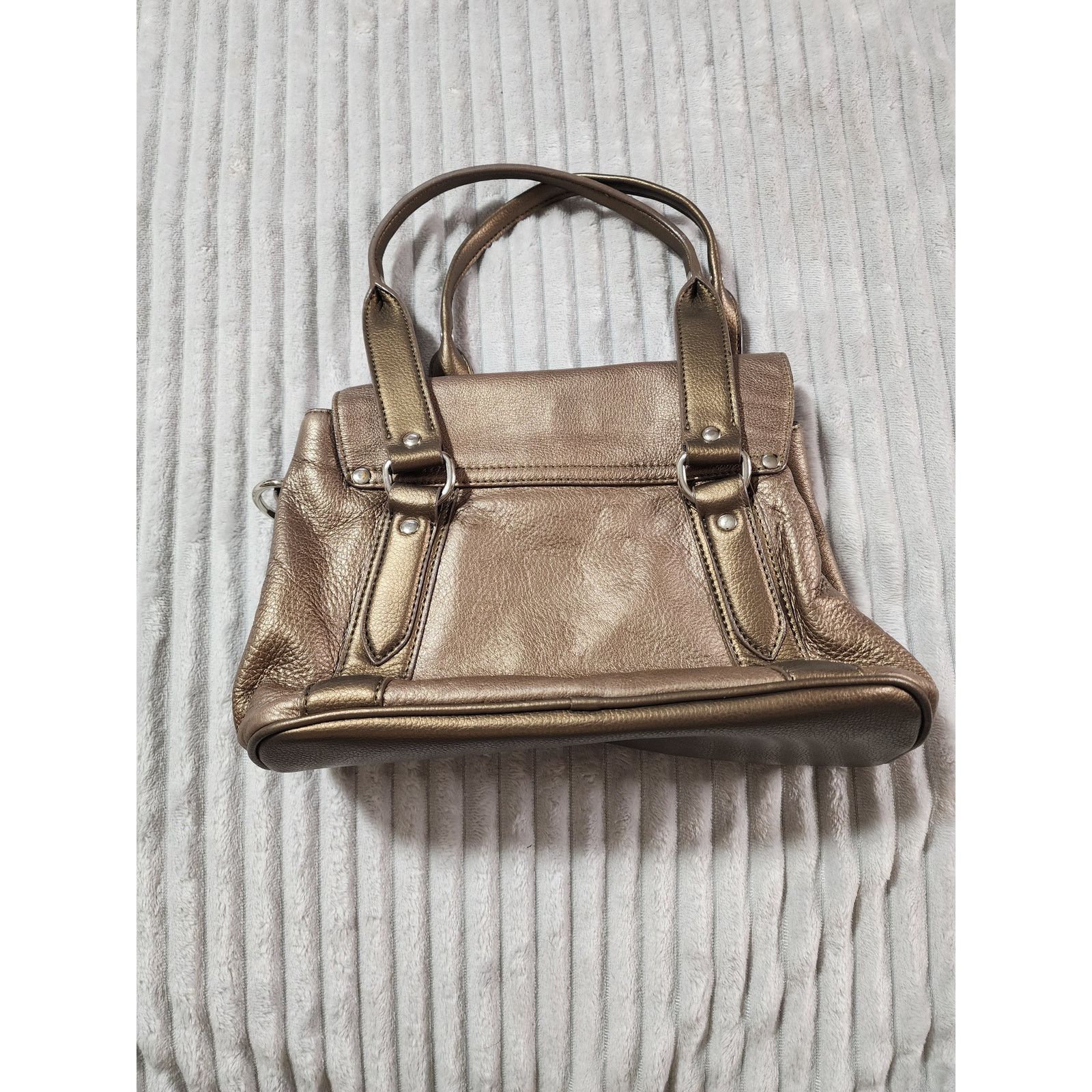 St. Johns Bay St. John's Bay metallic handbag purse b45 Size ONE SIZE - 5 Thumbnail