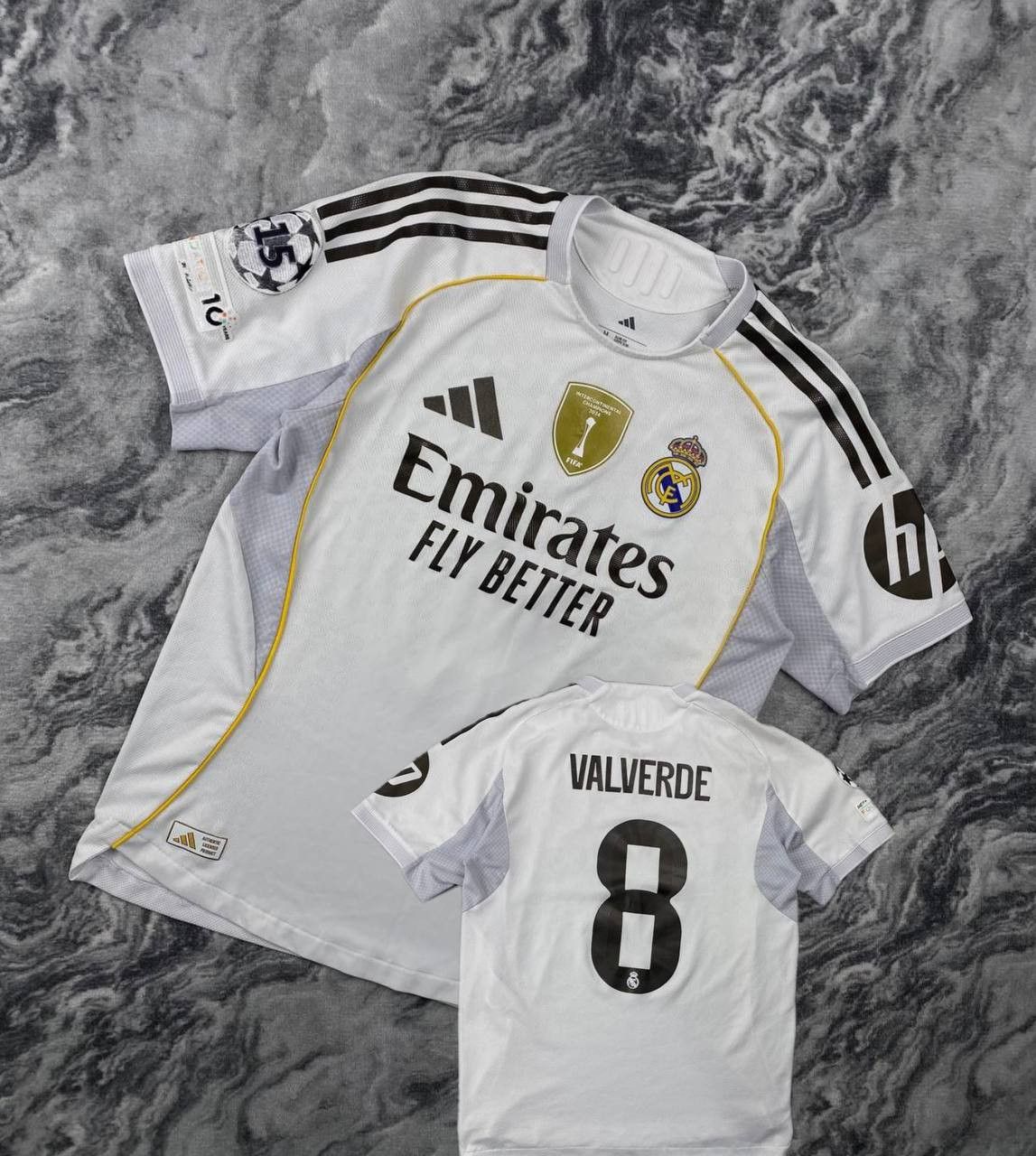 Adidas adidas Real Madrid 2025 2026 Valverde #8 Home V2 Jersey Size US M / EU 48-50 / 2 - 1 Thumbnail