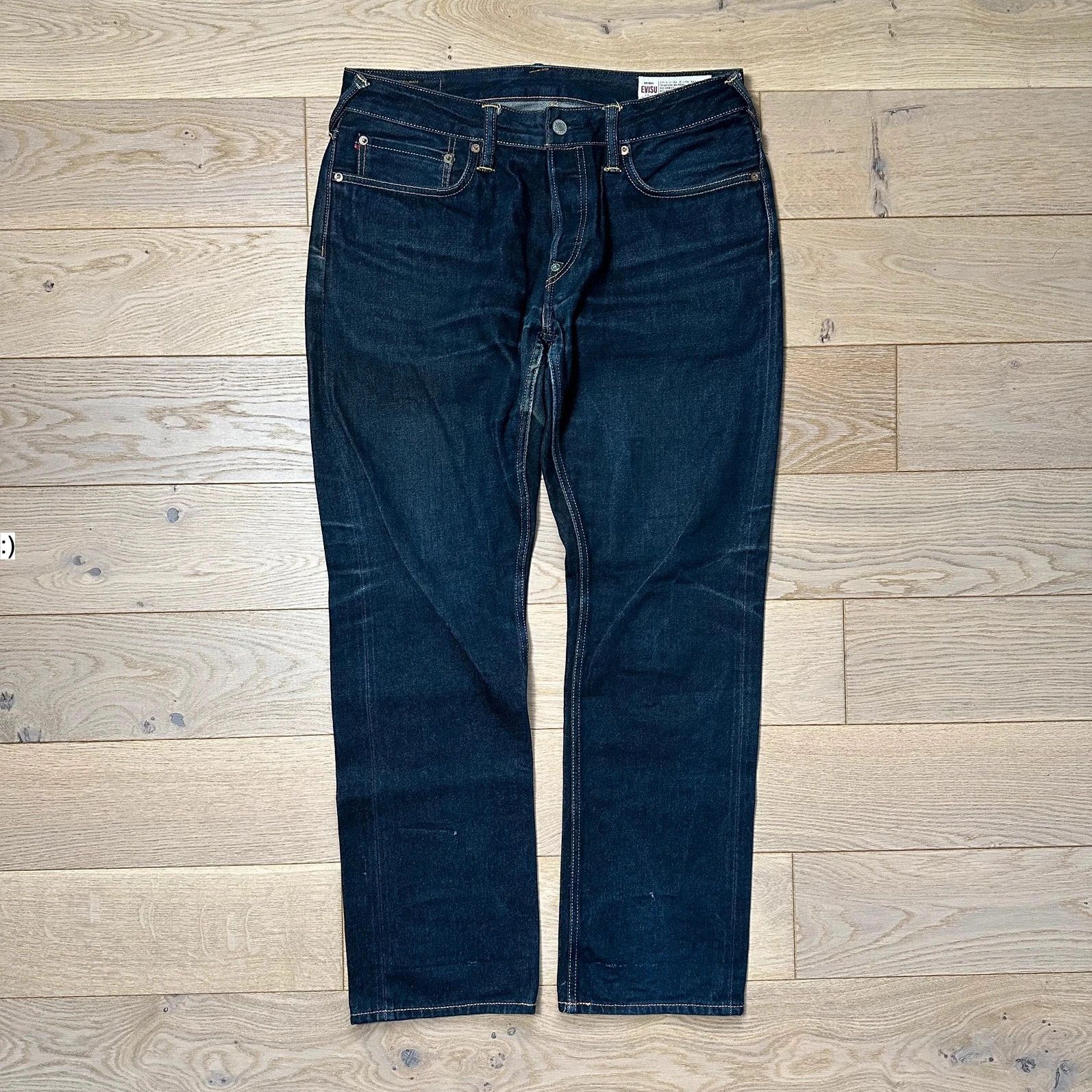 Evisu Jeans Baggy Evisu Daicock Embroidery Lot 2008 Multicolor Size US 34 / EU 50 - 5 Thumbnail