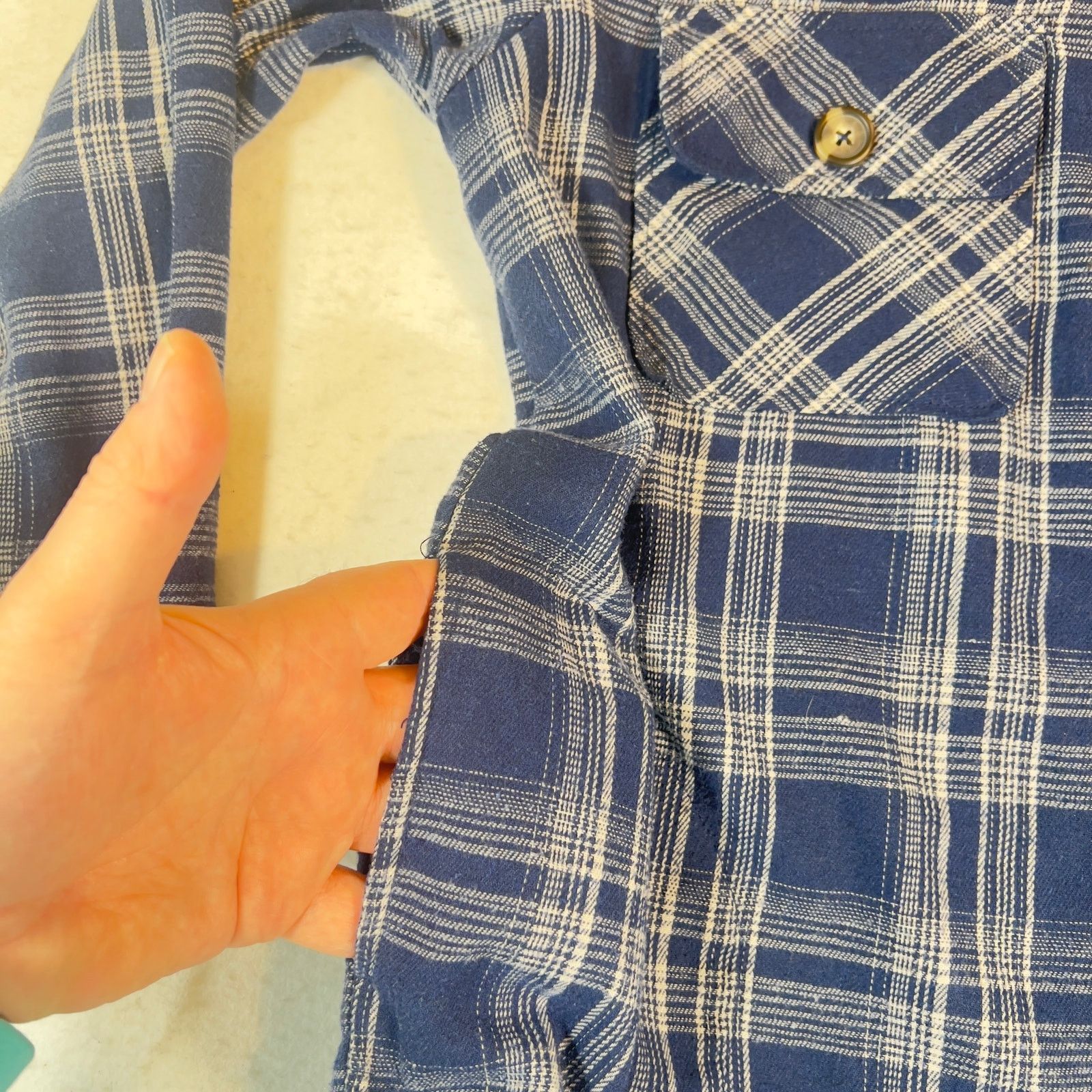 Other Democracy Button Shirt Woman Small Tunic Pockets Fringed Hem Size S / US 4 / IT 40 - 7 Thumbnail