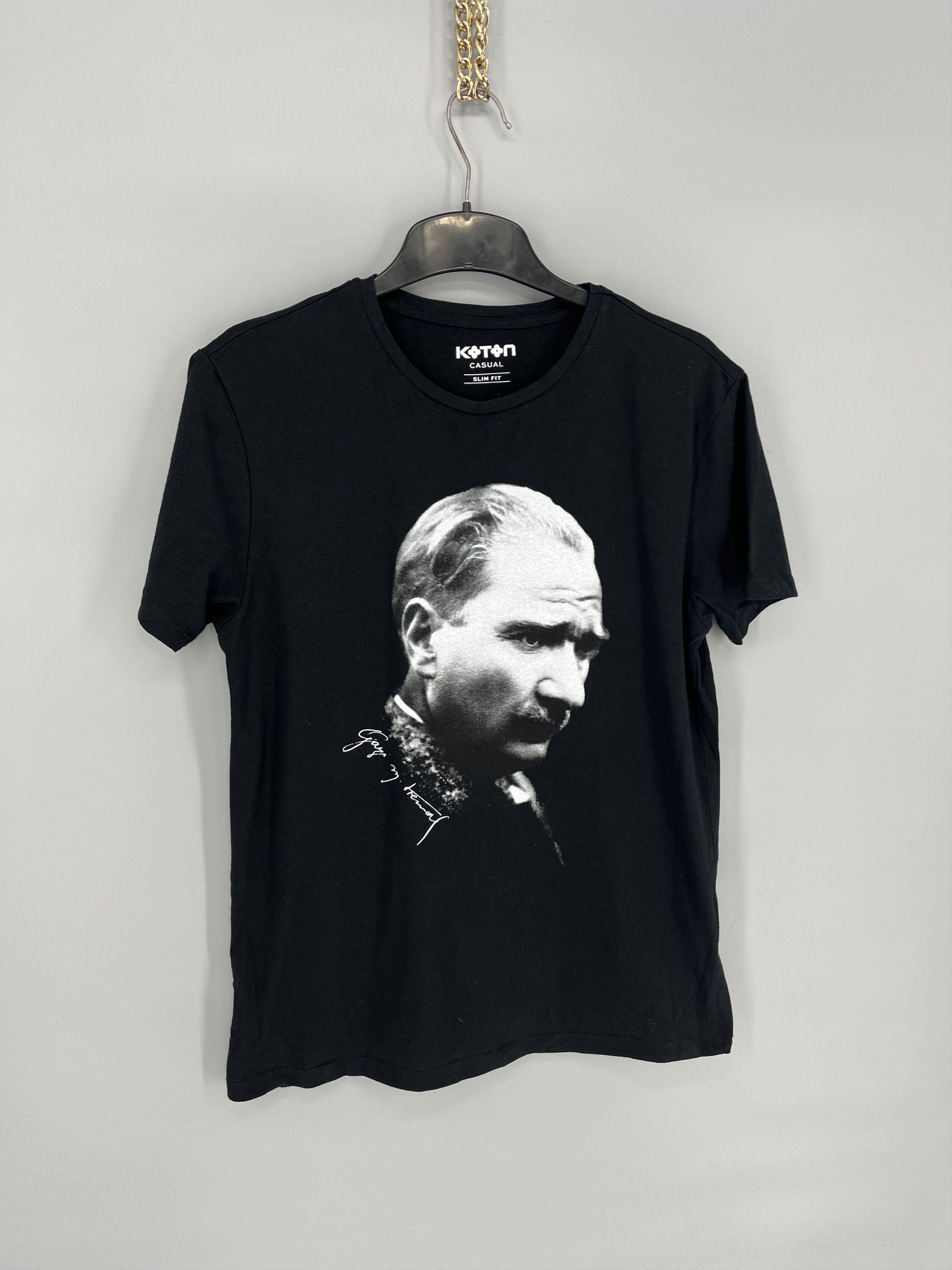 Band Tees Vintage Y2K Mustafa Kemal Atatürk Turkey President Size US M / EU 48-50 / 2 - 2 Thumbnail