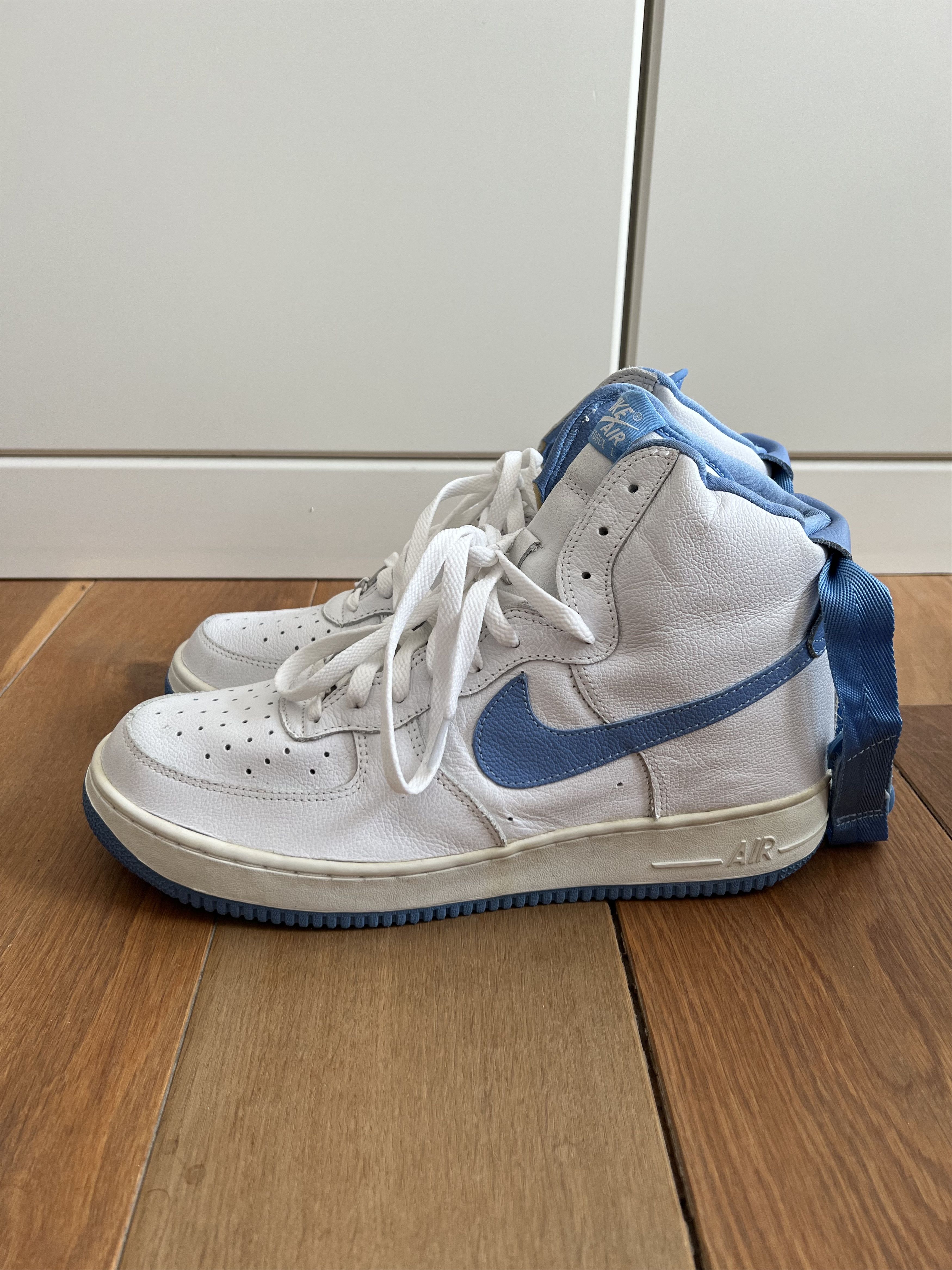 Nike 2001 Air Force 1 High Columbia Size US 13 / EU 46 - 2 Thumbnail