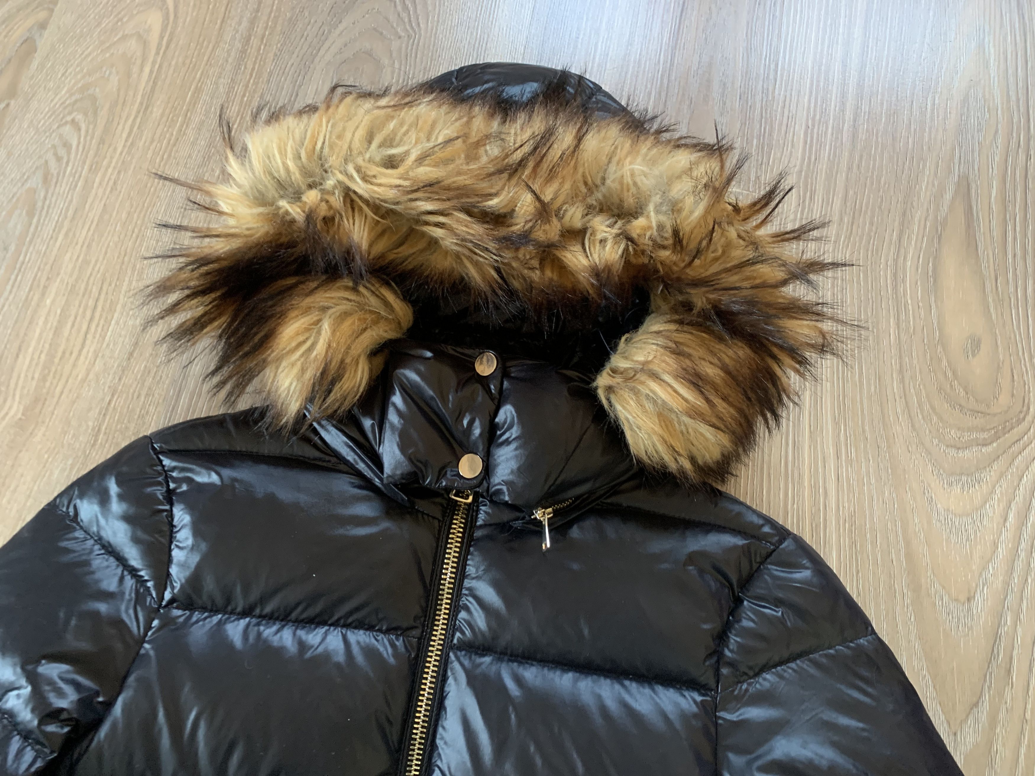 Zara Zara Woman Down Black Puffer Jacket Size S / US 4 / IT 40 - 5 Thumbnail