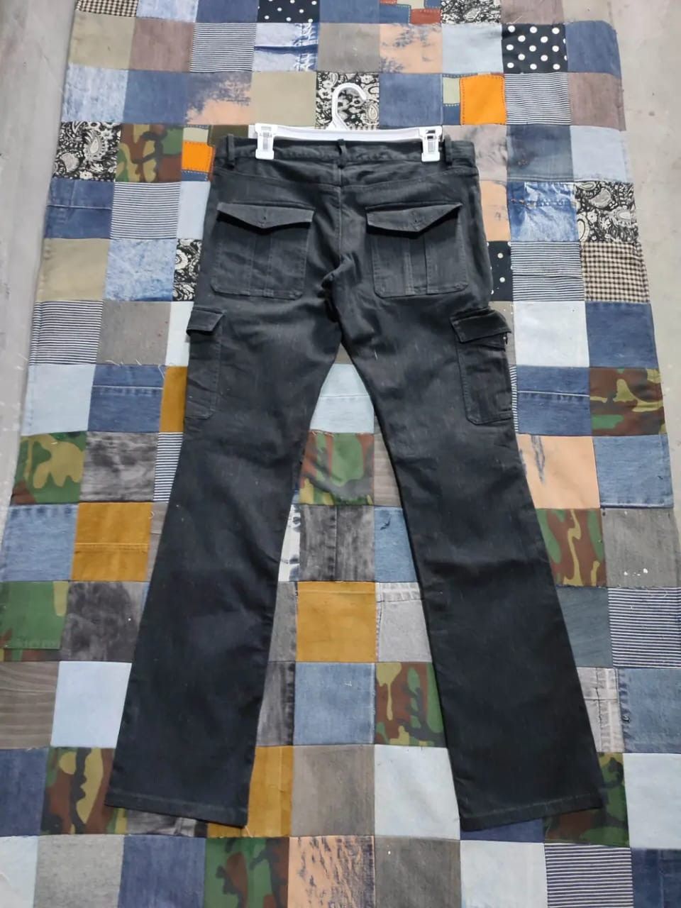 Katharine Hamnett London Hamnett Stripe Cargo Low Rise Pants Size US 29 - 4 Thumbnail