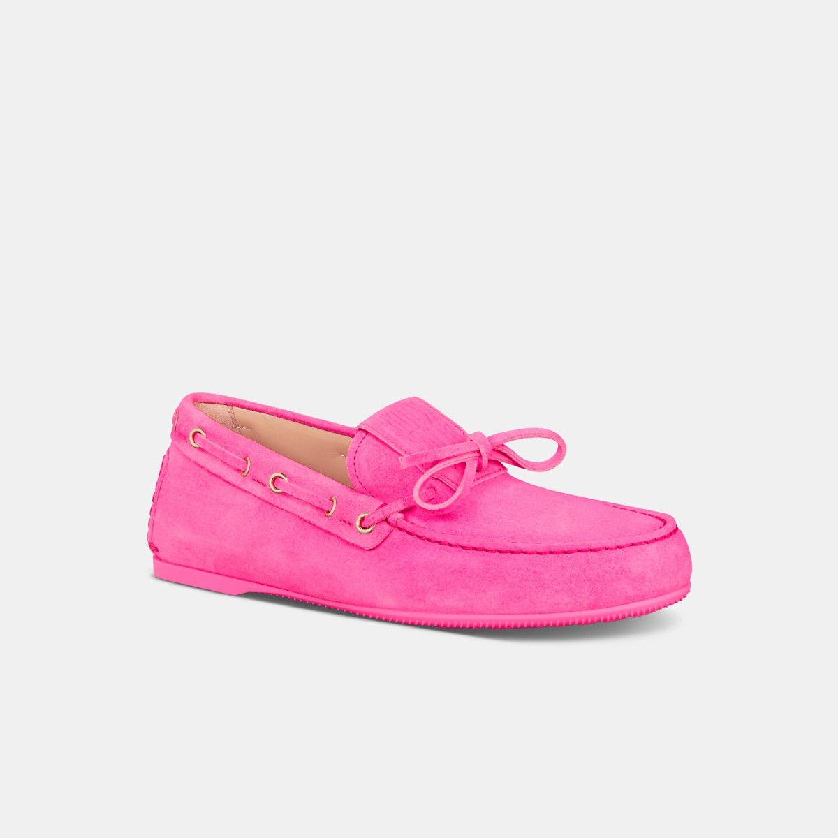 Dior o1bcso1str0226 Miss Dior Street Loafer in Fluorescent Pink Size US 7 / IT 37 - 2 Thumbnail