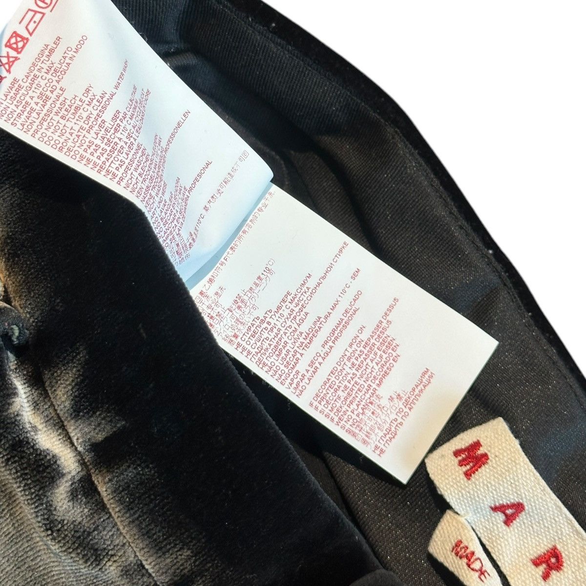 Marni $1,190 velvet abstract trouser Size US 28 / EU 44 - 4 Thumbnail