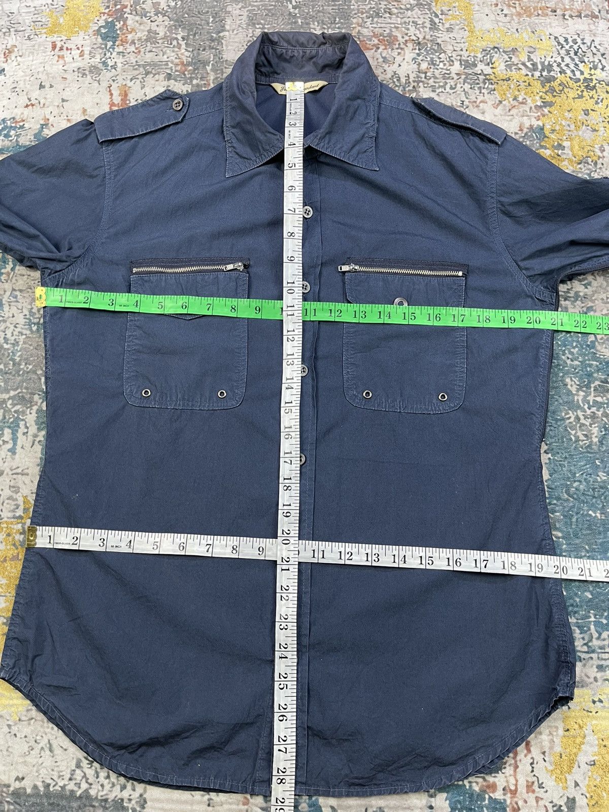 Journal Standard Journal Standard Button Up Under Arm Vent Workshirt Size US M / EU 48-50 / 2 - 11 Thumbnail