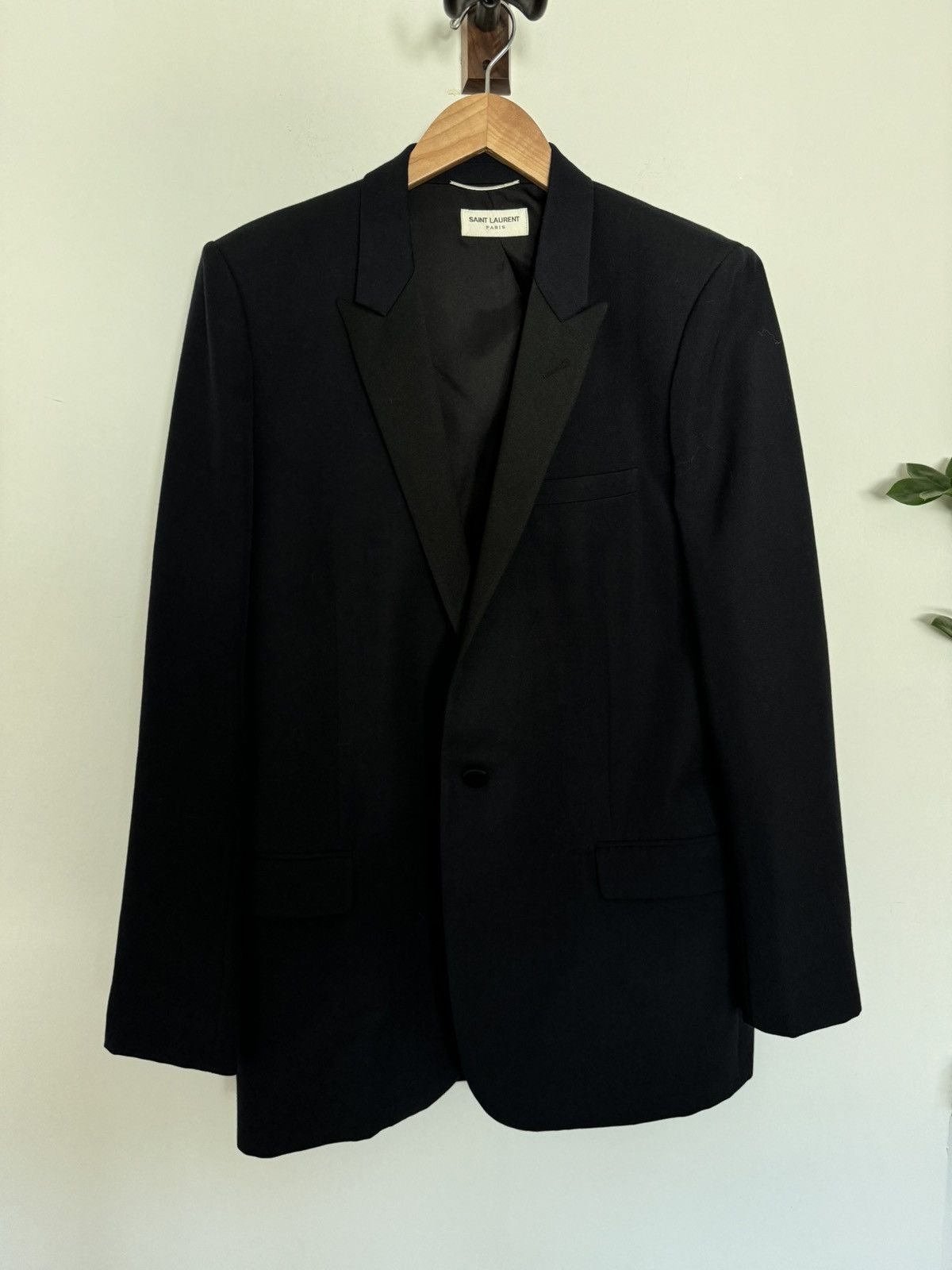 Saint Laurent Paris FW13 Peaked Le Smoking Suit Size 54R - 4 Thumbnail