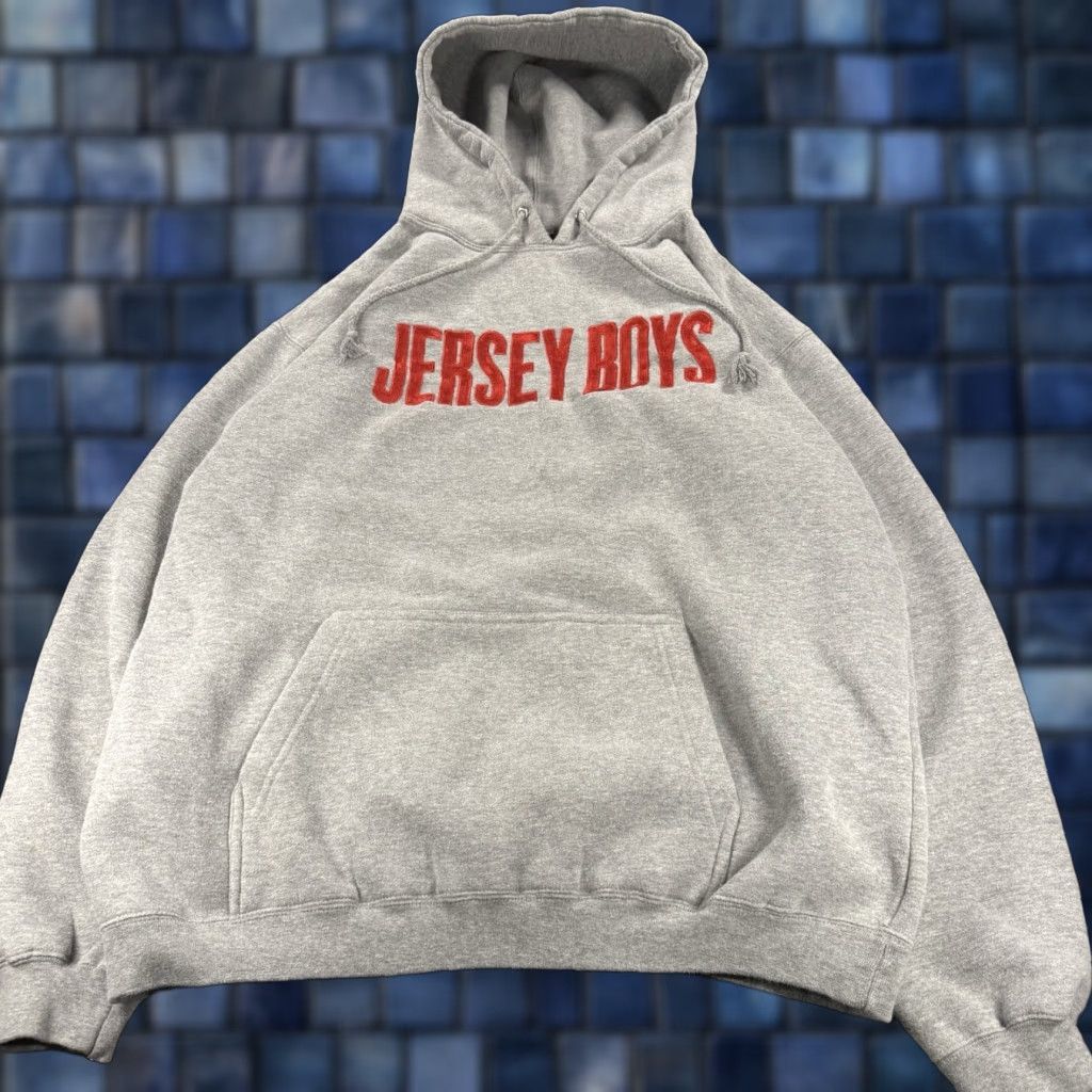 Vintage VINTAGE MV Sport Hoodie Jersey Boys Medium Gray Pullover Long Sleeve Men Shirts Boys Music 90s Fashion Womens? Size US L / EU 52-54 / 3 - 1 Thumbnail