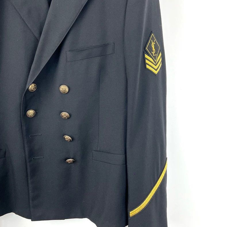 Saint Laurent Paris Saint Laurent Paris Golden button armband court suit-2506 Size US M / EU 48-50 / 2 - 2 Thumbnail