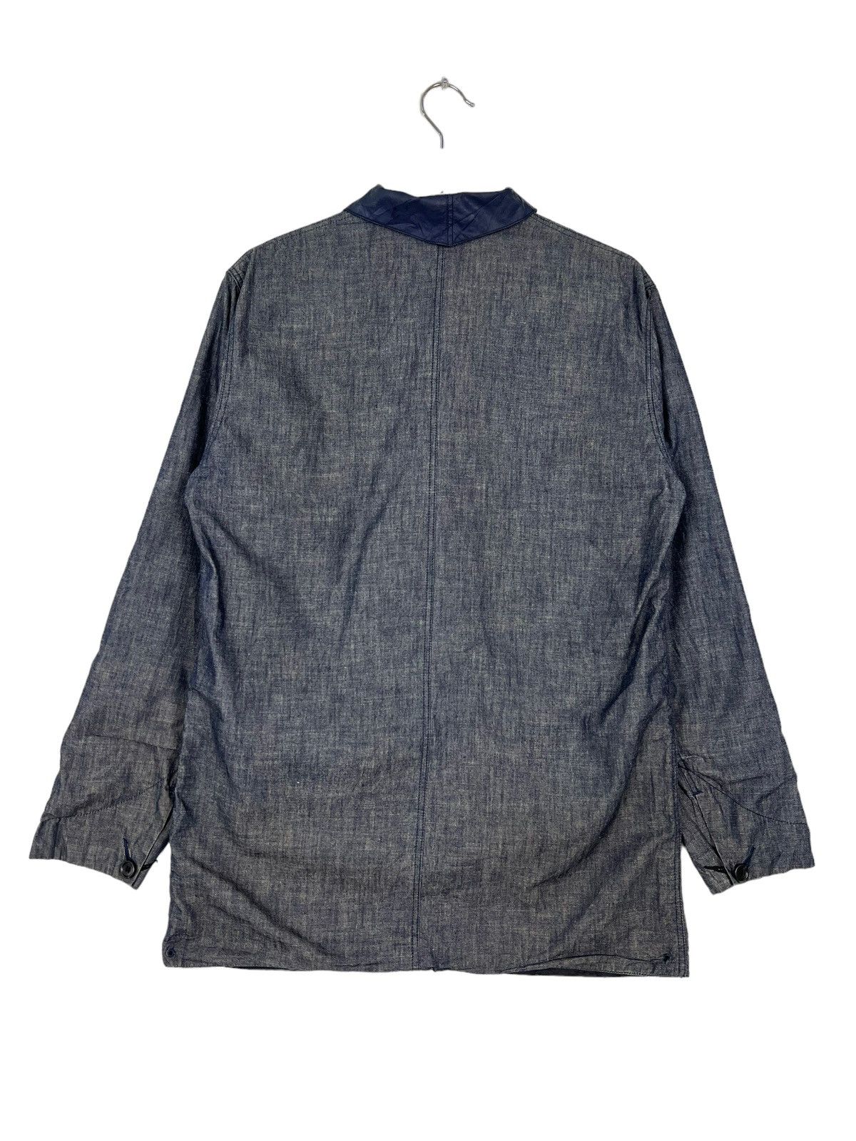 Beauty Beast 🔥 MOTEL BEAUTY BEAST REVERSIBLE DENIM CHORE JACKET Size US M / EU 48-50 / 2 - 7 Thumbnail