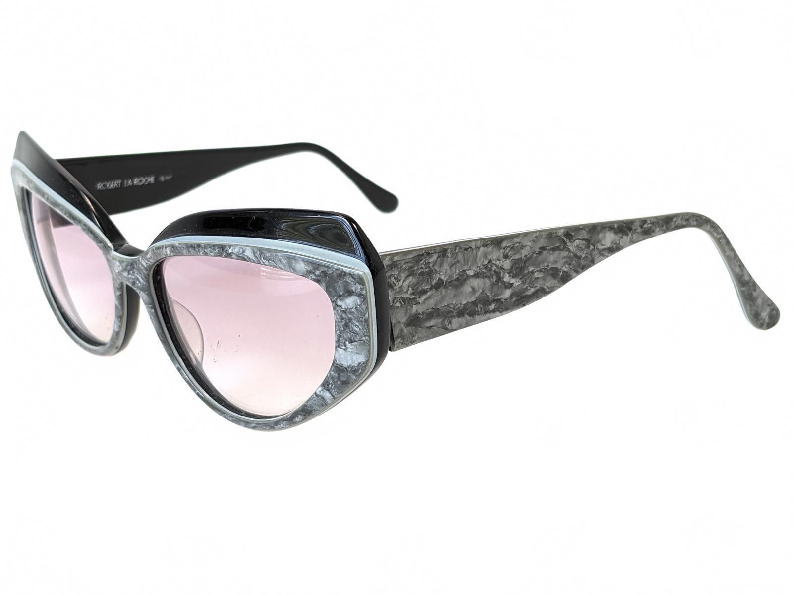 Other Robert La Roche France Mod. 4 Women Sunglasses Cat-Eye Black Size ONE SIZE - 5 Thumbnail