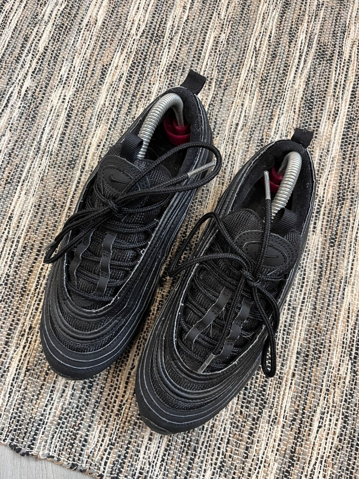 Nike Nike Air Max 97 Black sneakers swoosh minimalistic Size US 8 / IT 38 - 7 Thumbnail