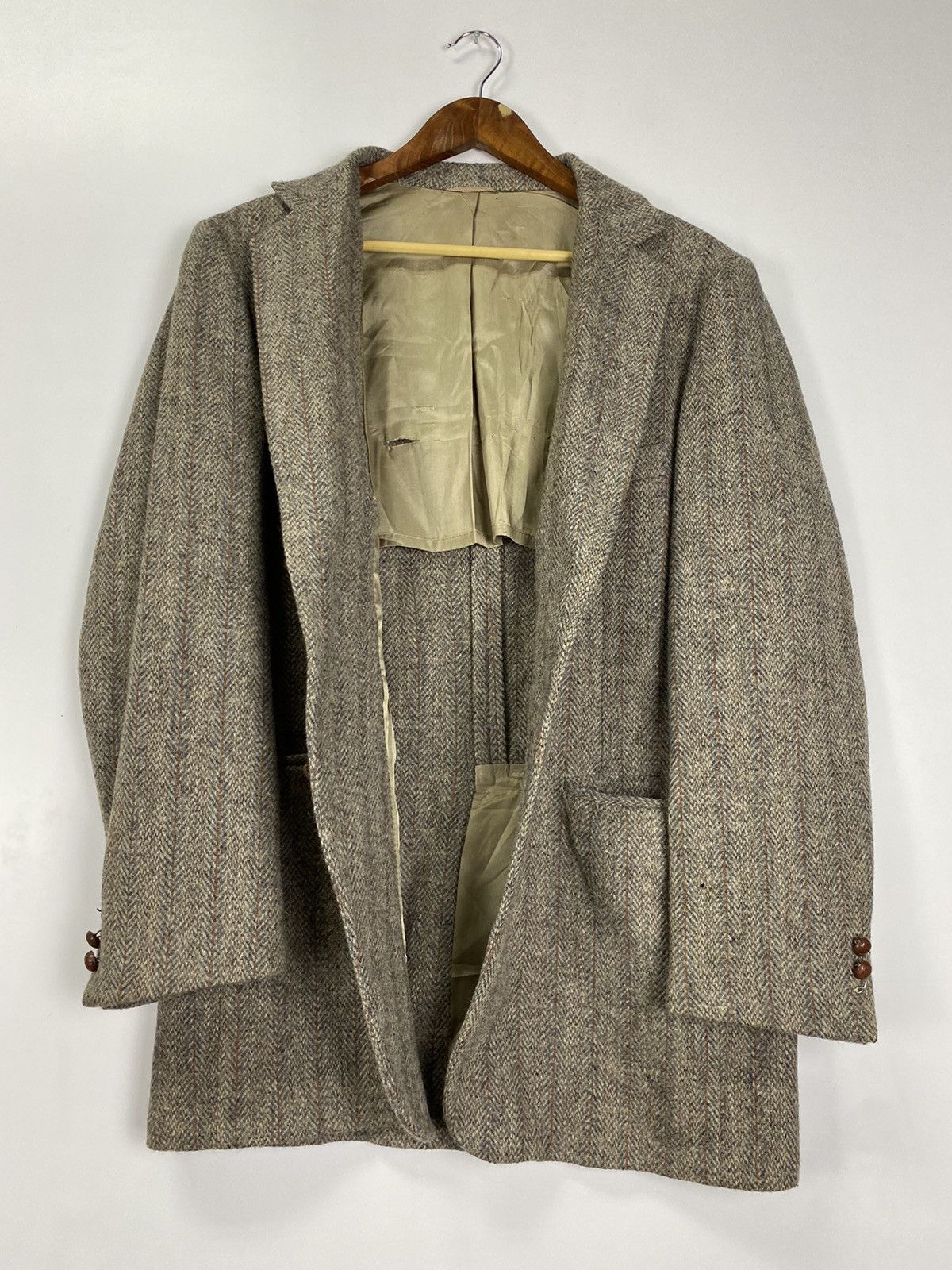 Harris Tweed Vintage 80s Christopher Hughes x Harris Tweed Size US XL / EU 56 / 4 - 10 Thumbnail