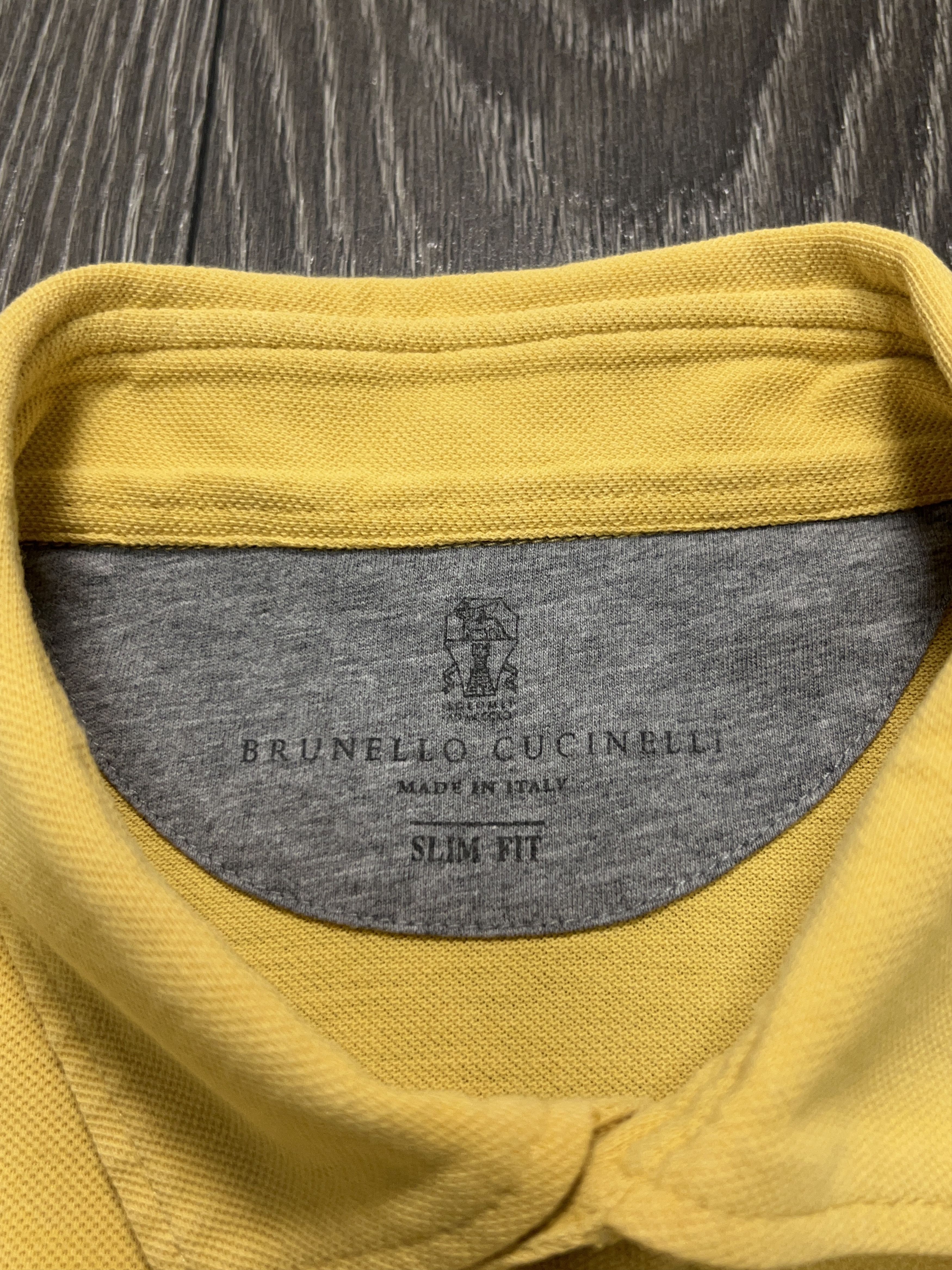 Brunello Cucinelli Brunello Cucinelli Slim Fit Polo T Shirt Tee Classic Button Size US XL / EU 56 / 4 - 3 Thumbnail