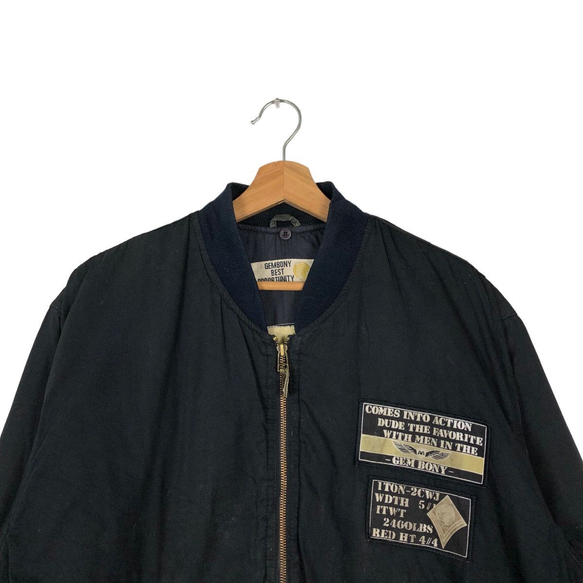Japanese Brand 🔥90s RIOT RIOT VINTAGE BOMBER JACKET MILITARY BUZZ RICKSONS Size US L / EU 52-54 / 3 - 3 Thumbnail