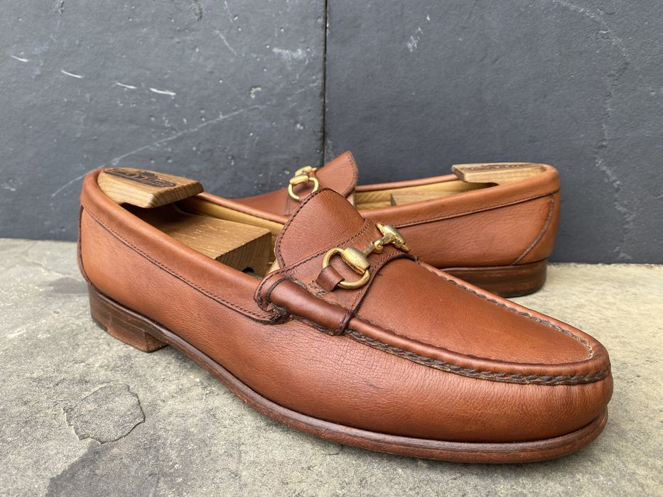 Alden Alden Cape Cod Collection Horsebit Tan cognac Leather Loafer ...