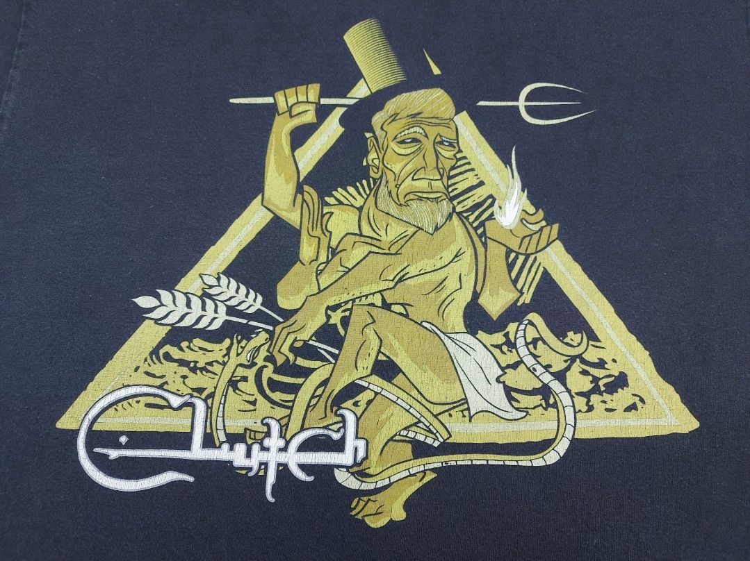 Band Tees × Vintage Vintage Y2K Clutch Band Weathermaker Official Merch TEE Size US L / EU 52-54 / 3 - 2 Thumbnail