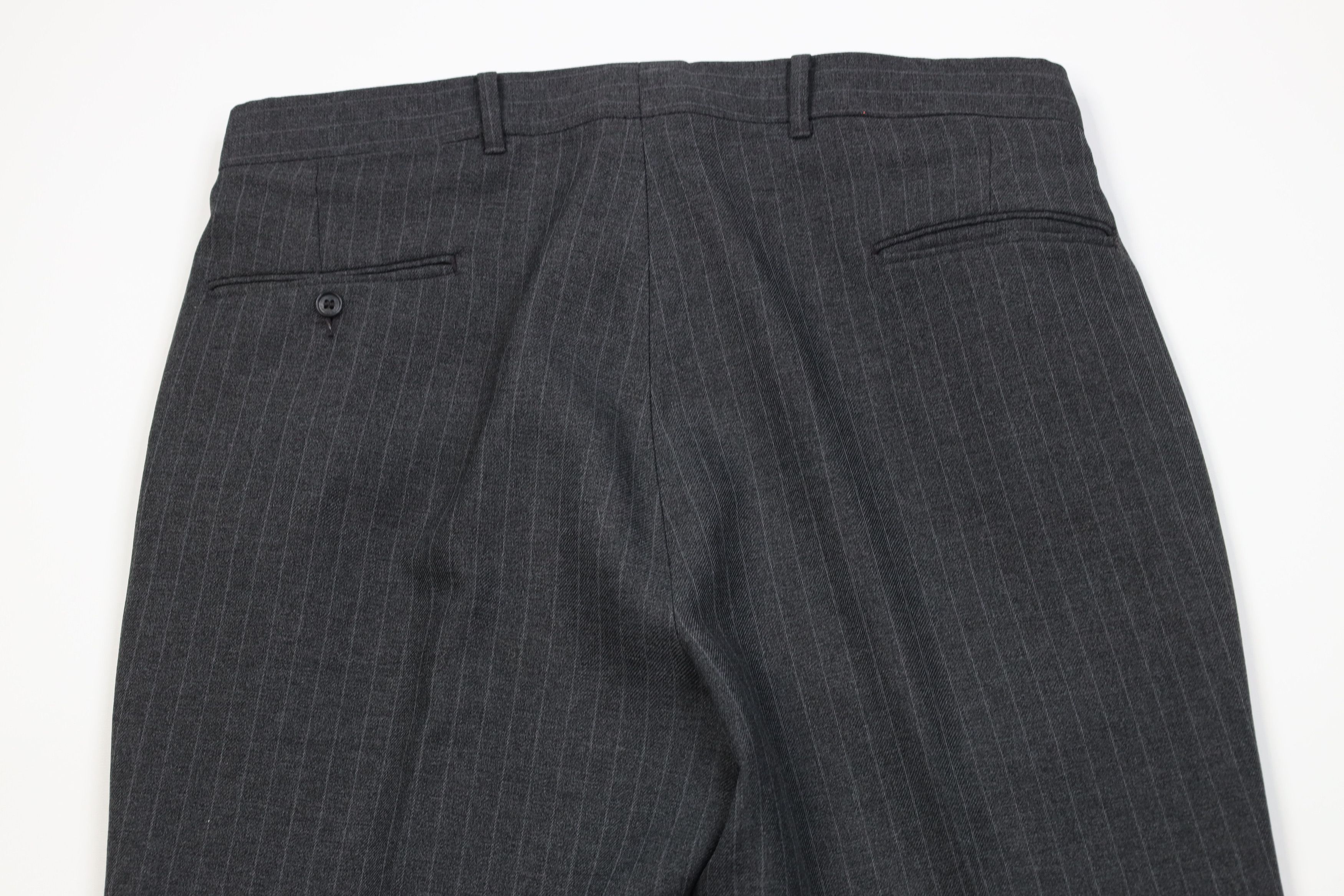 Vintage Vintage 70s Streetwear Pinstriped Wide Leg Chino Pants USA Size US 34 / EU 50 - 10 Thumbnail