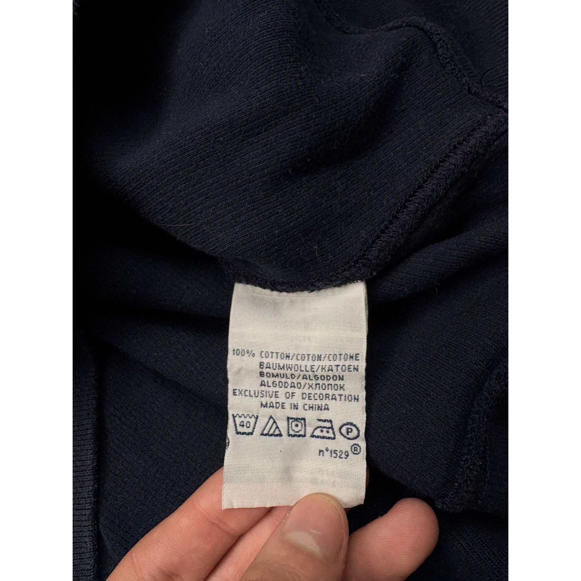 Polo Ralph Lauren Vintage Polo Ralph Lauren Shawl-Collar Sweatshirt in Navy Bl Size US XXL / EU 58 / 5 - 7 Thumbnail