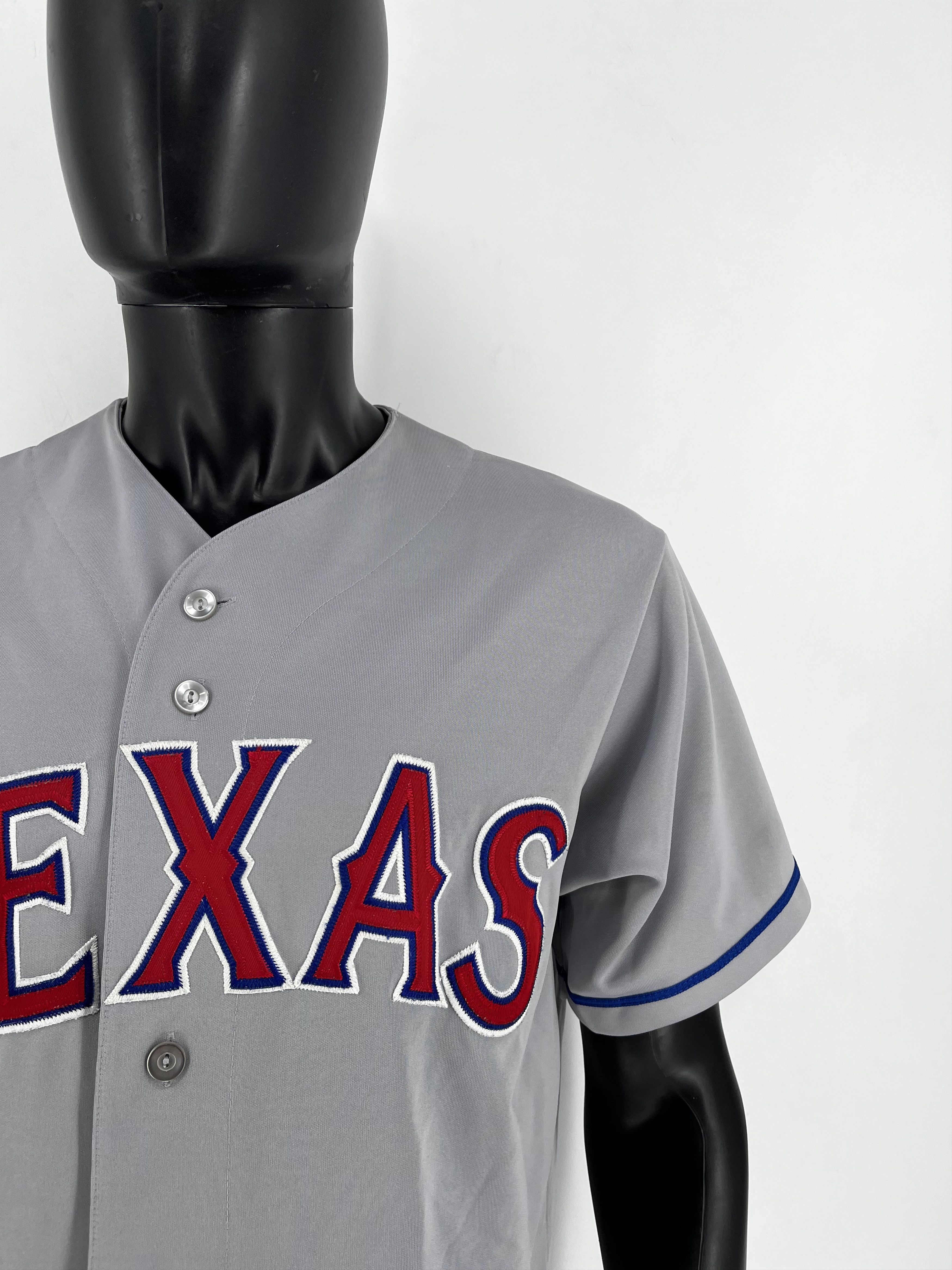 Majestic Texas Rangers MLB Majestic Cool Base plain spellout jersey Size US M / EU 48-50 / 2 - 7 Thumbnail