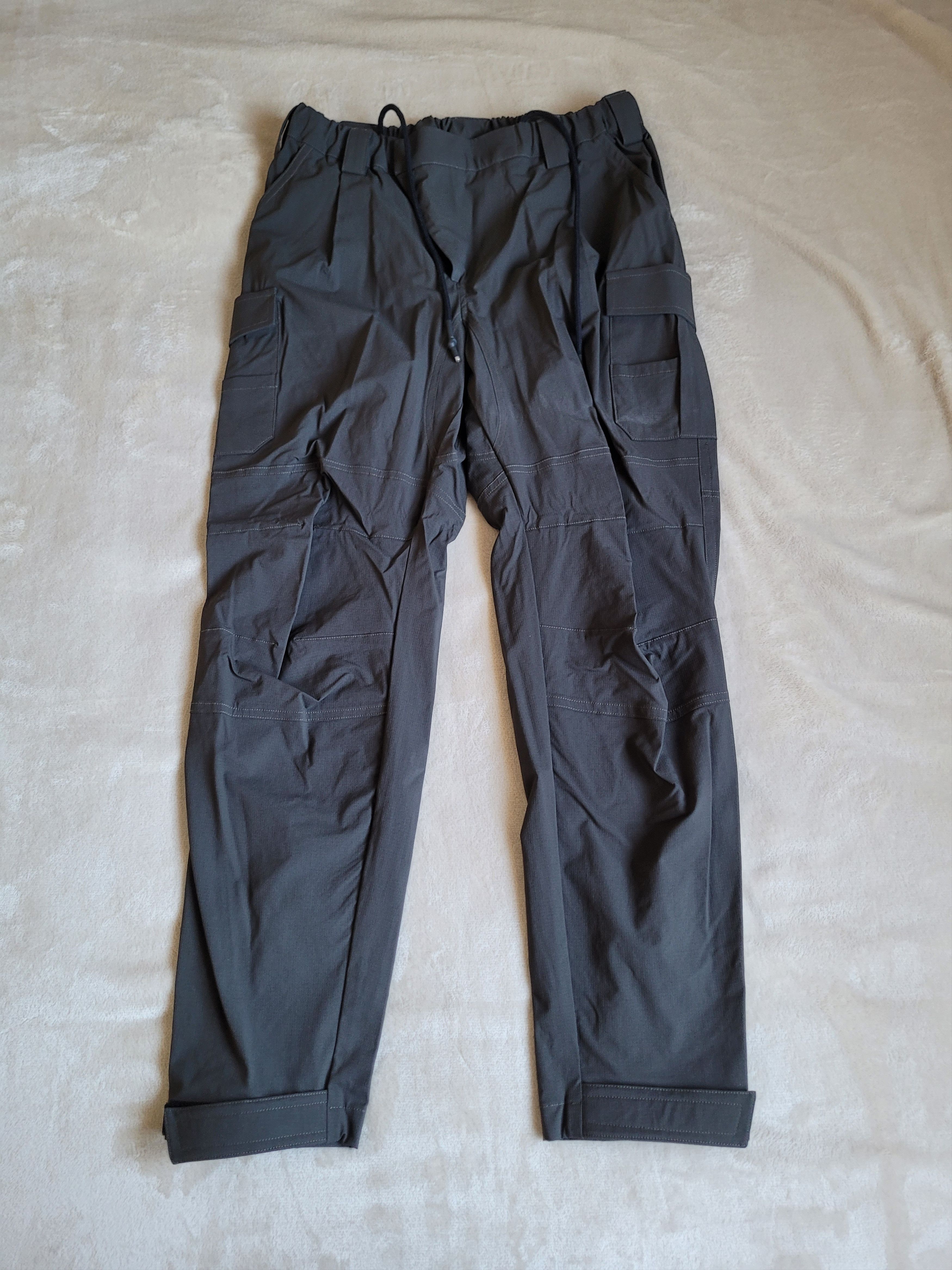 Rosen ROSEN-X Thebe Trousers in Ripstop Nylon - Military Green Size US 33 - 10 Thumbnail