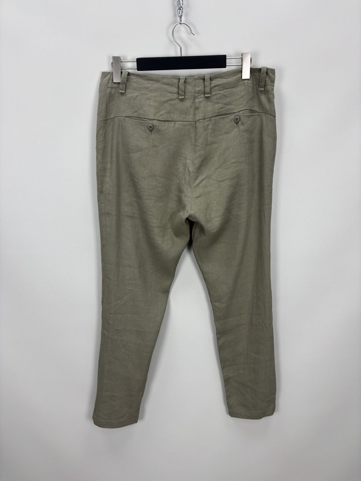 Transit Uomo Mens linen pants Transit Uomo Size L Color Gray Size US 34 / EU 50 - 5 Thumbnail