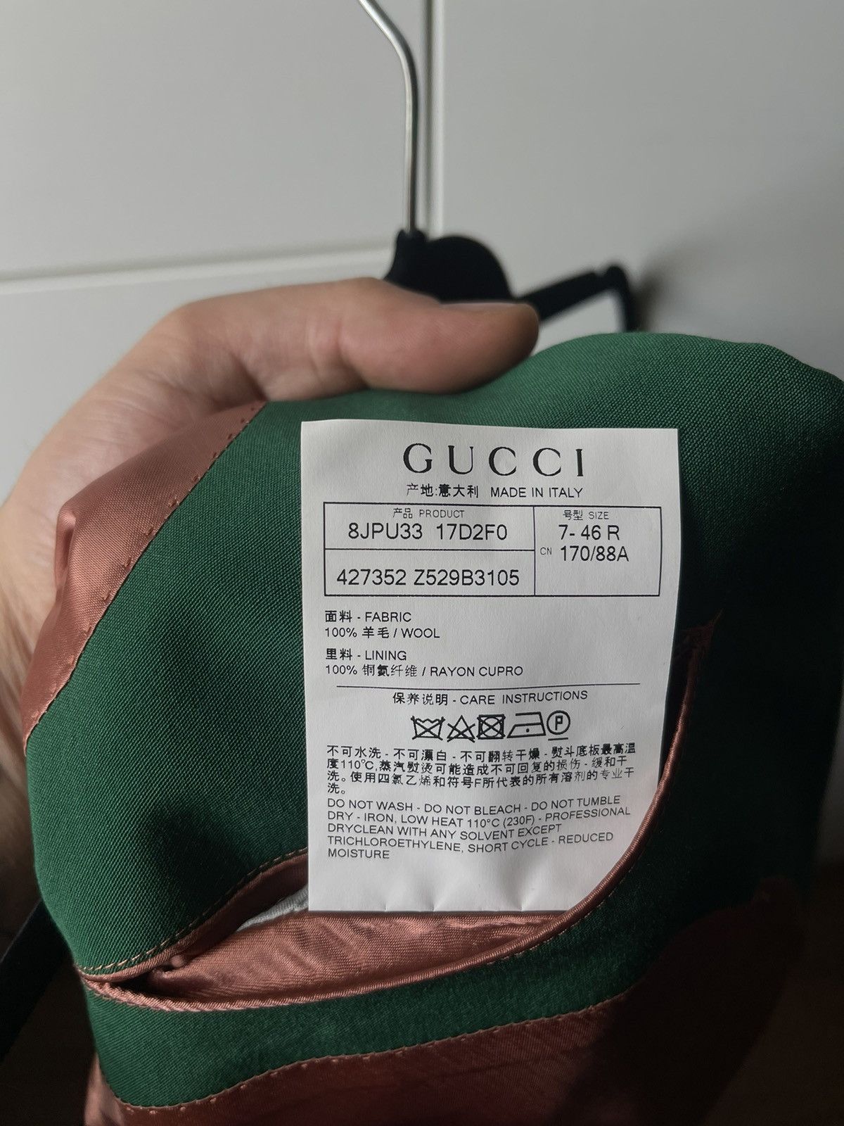 Gucci GUCCI Green blazer size 46 Size 38L - 5 Thumbnail