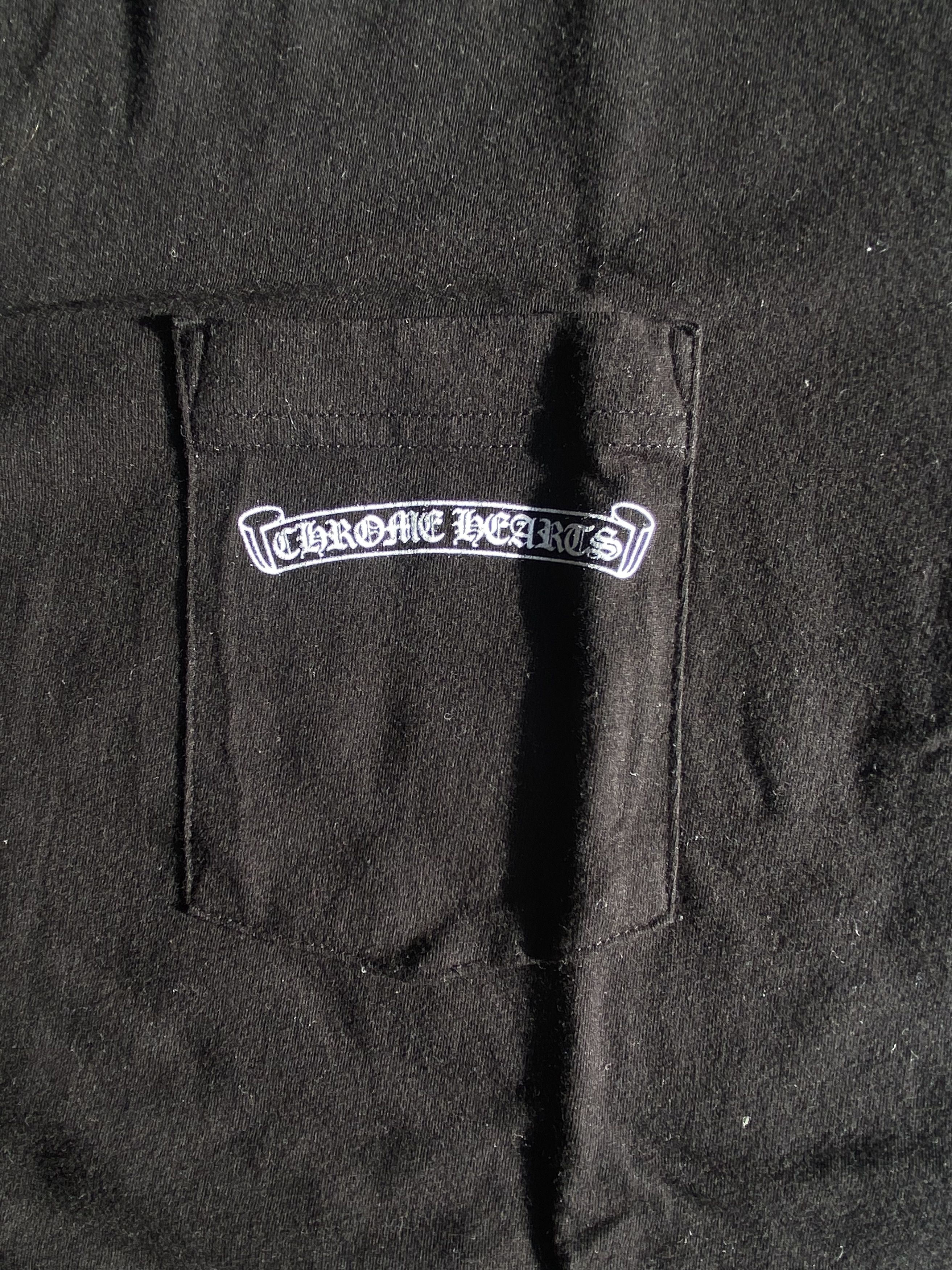 Chrome Hearts Chrome Hearts Black Tee Size US L / EU 52-54 / 3 - 5 Thumbnail