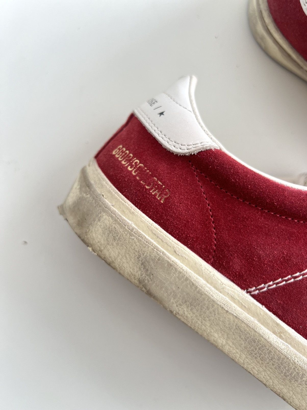 Golden Goose Golden Goose Soul Star Dark Red/Milk Sneakers Size US 8.5 / IT 38.5 - 14 Thumbnail