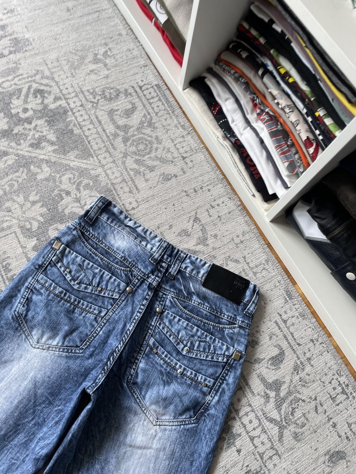 Other Vintage Mud washed Flared Jeans Avant Garde Faded Y2K Japan Size US 30 / EU 46 - 8 Thumbnail