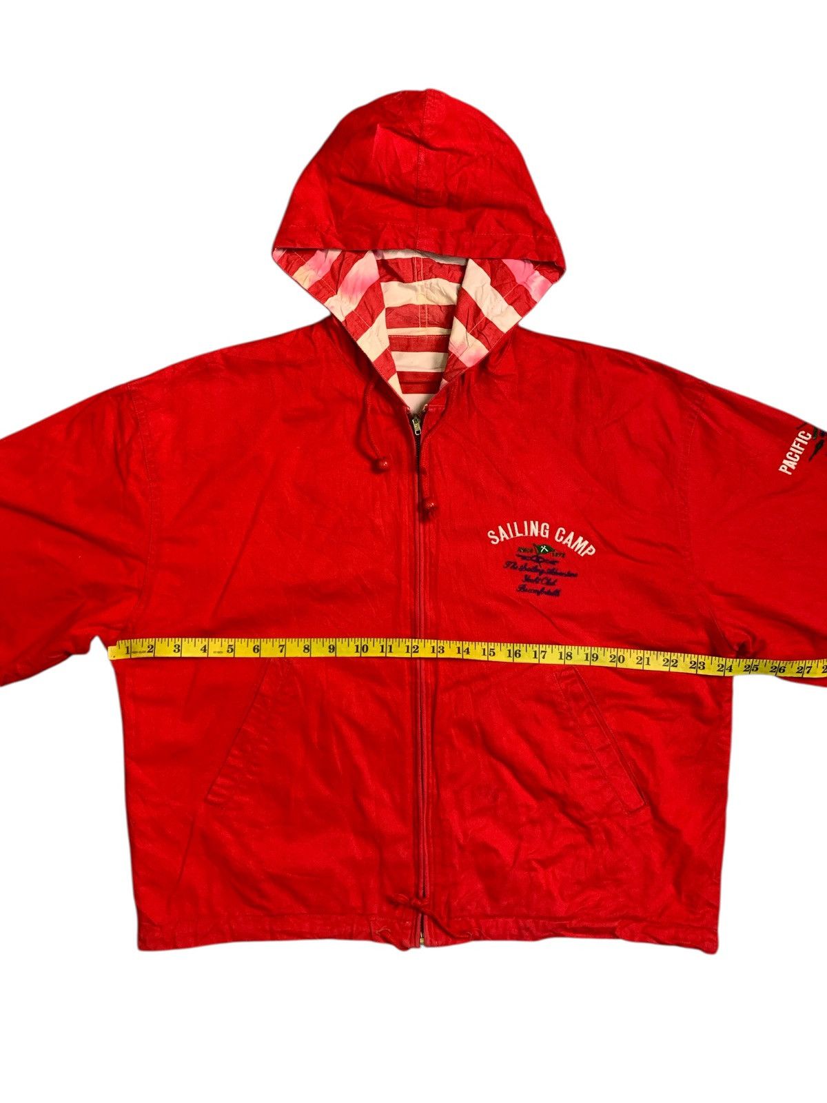 Mega Yacht Rare Design Vintage Sailing Camp Zipper Jacket Size US L / EU 52-54 / 3 - 7 Thumbnail