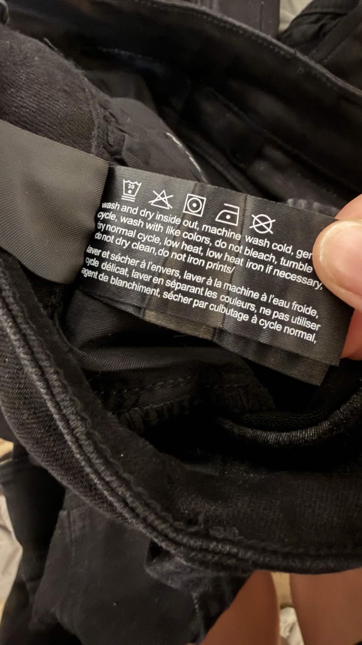 Valabasas "JETT" CARGO SKINNY BLACK Size US 30 / EU 46 - 4 Thumbnail