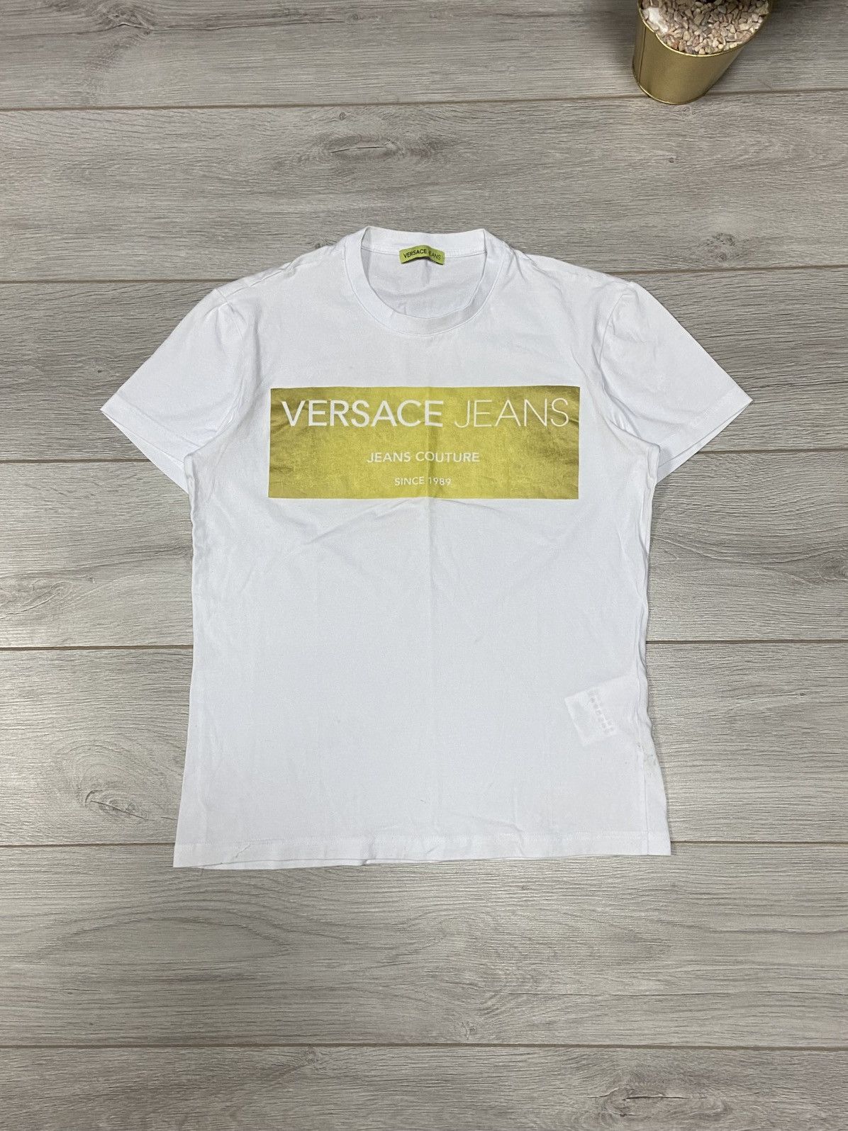 Versace Jeans Couture Versace Jeans Couture big logo t-shirt Size US S / EU 44-46 / 1 - 1 Thumbnail