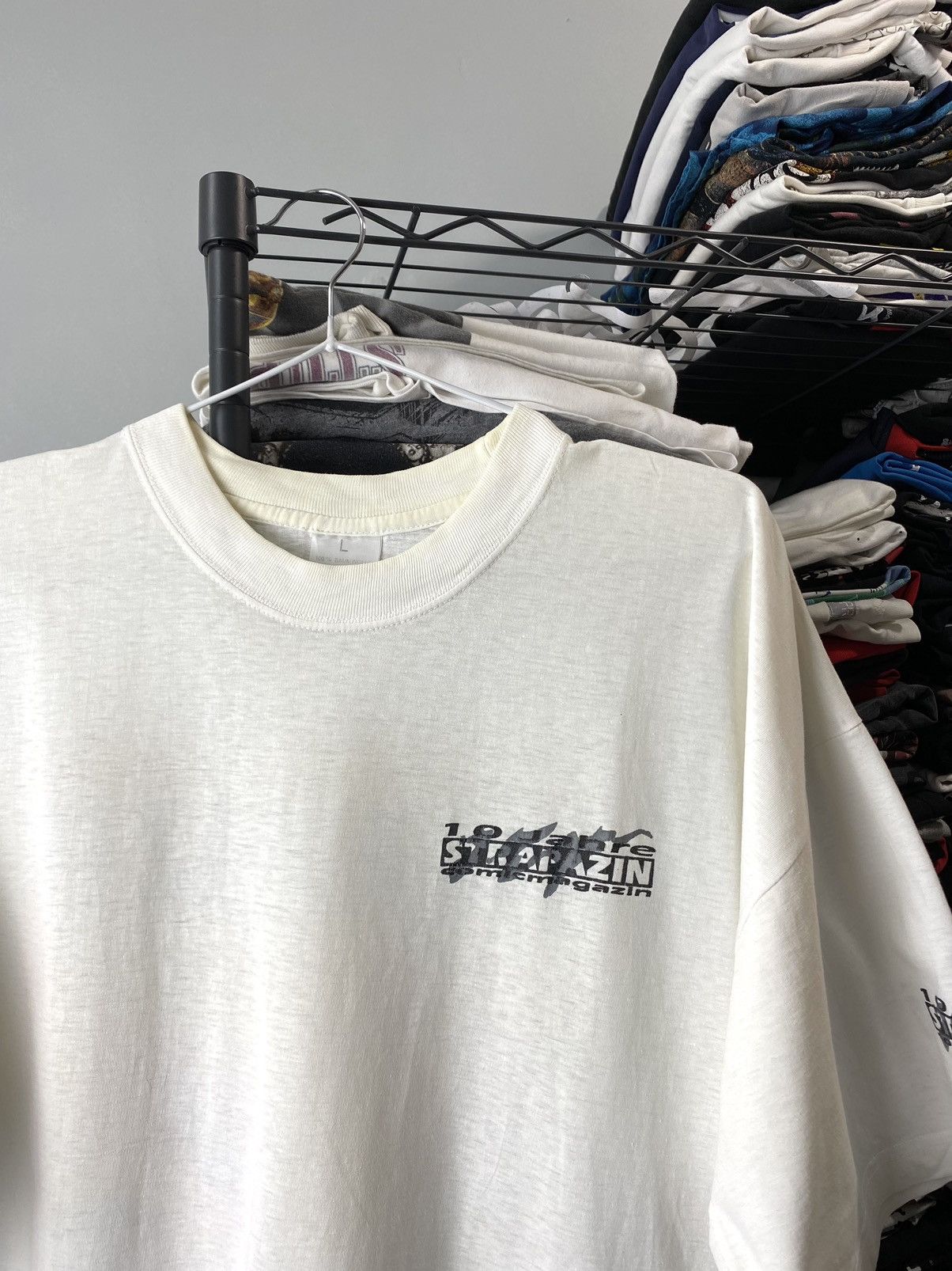 Band Tees 1990’s Vintage Strapazin Comics Art T Shirt Picasso Size US L / EU 52-54 / 3 - 3 Thumbnail