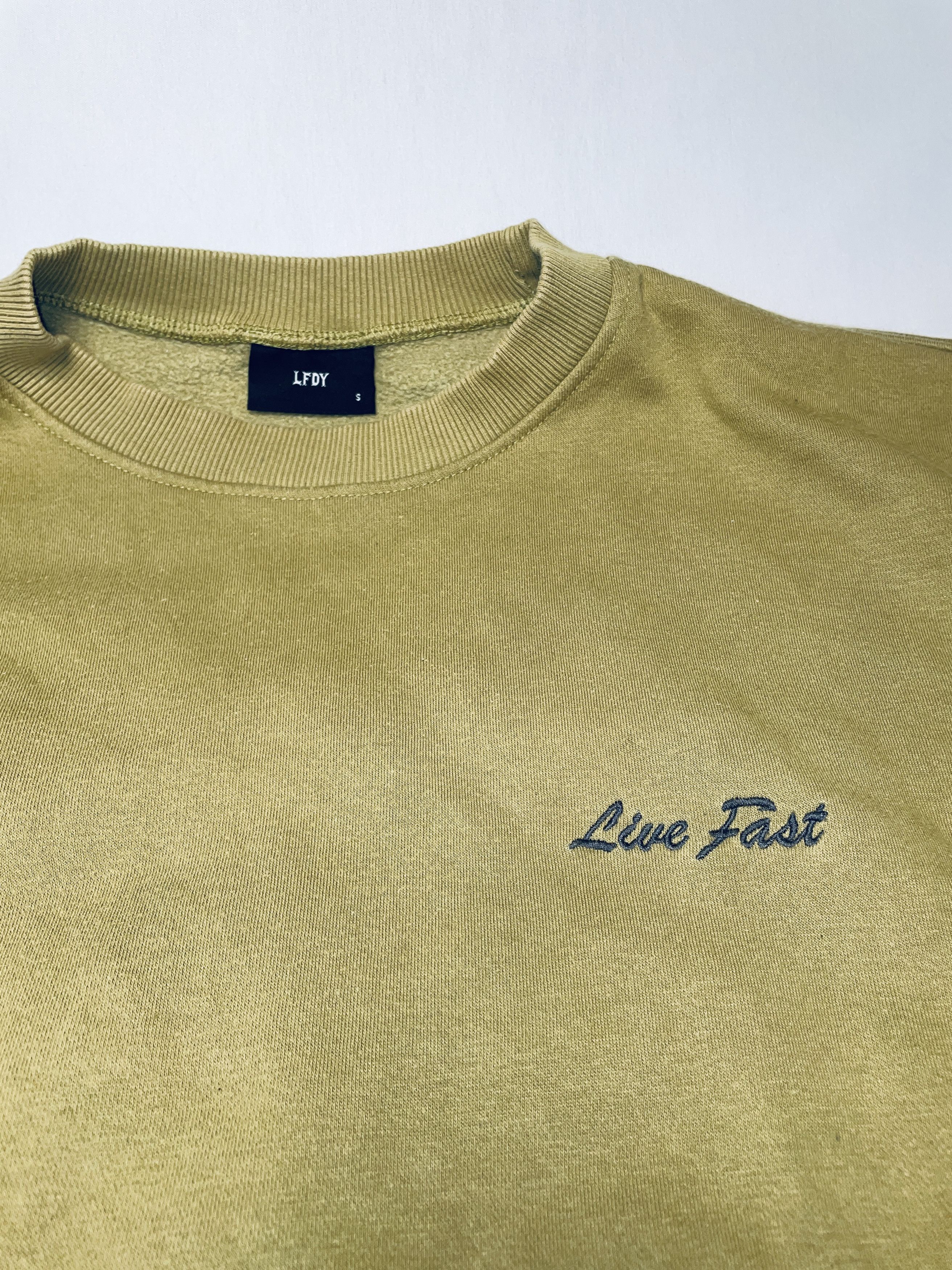 LFDY 👕 69,90 € – Sweatshirt „Live Fast Die Young“ Größe L Size US L / EU 52-54 / 3 - 3 Thumbnail